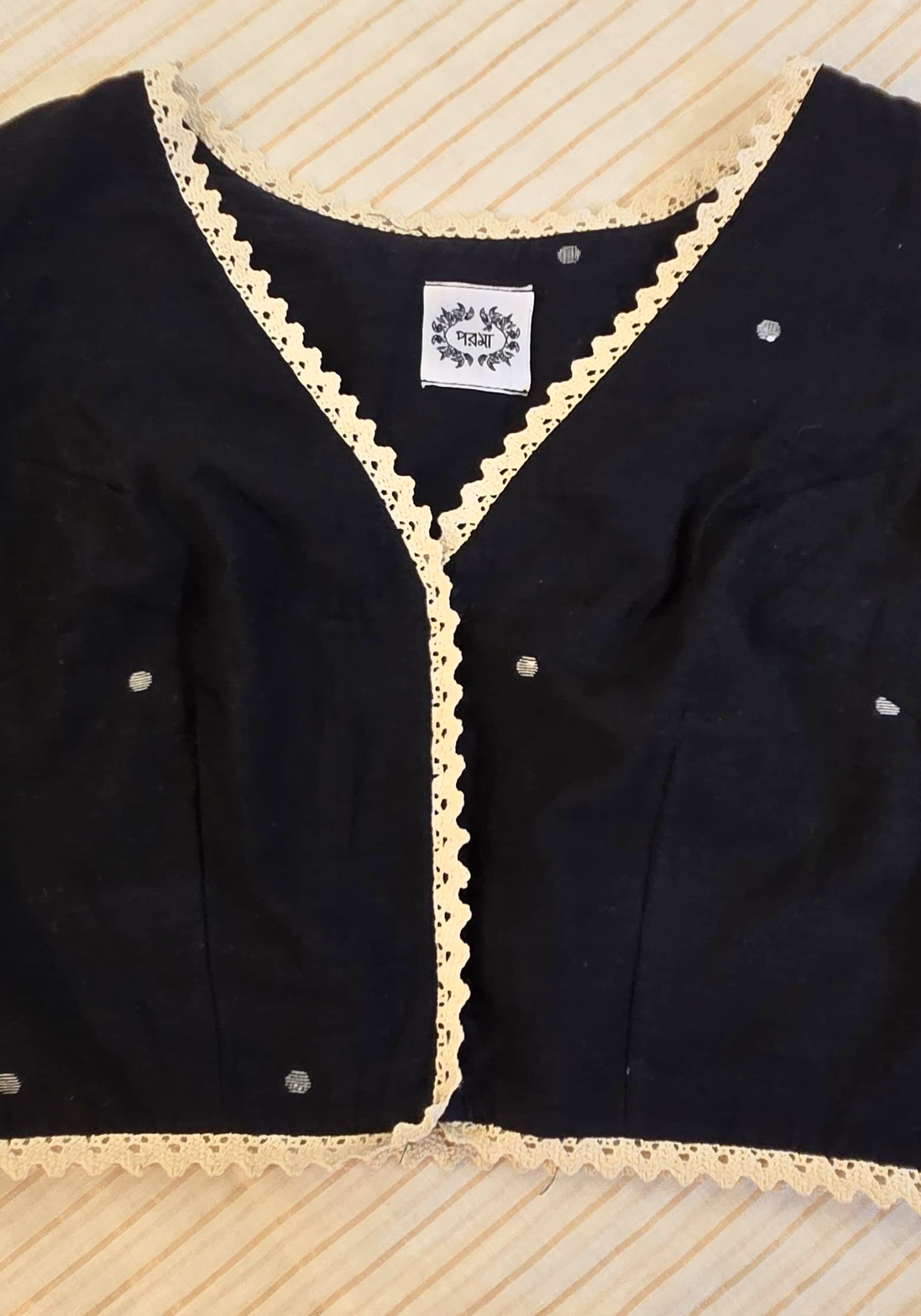 BRIKSHIKA BLACK BLOUSE