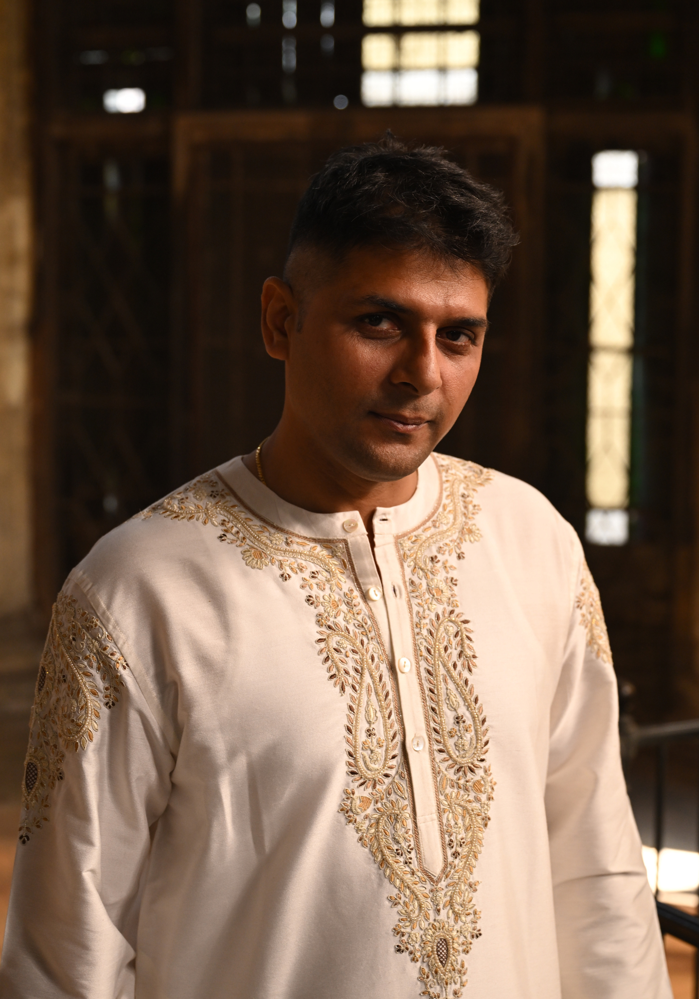 RAJANIGANDHA IVORY KURTA