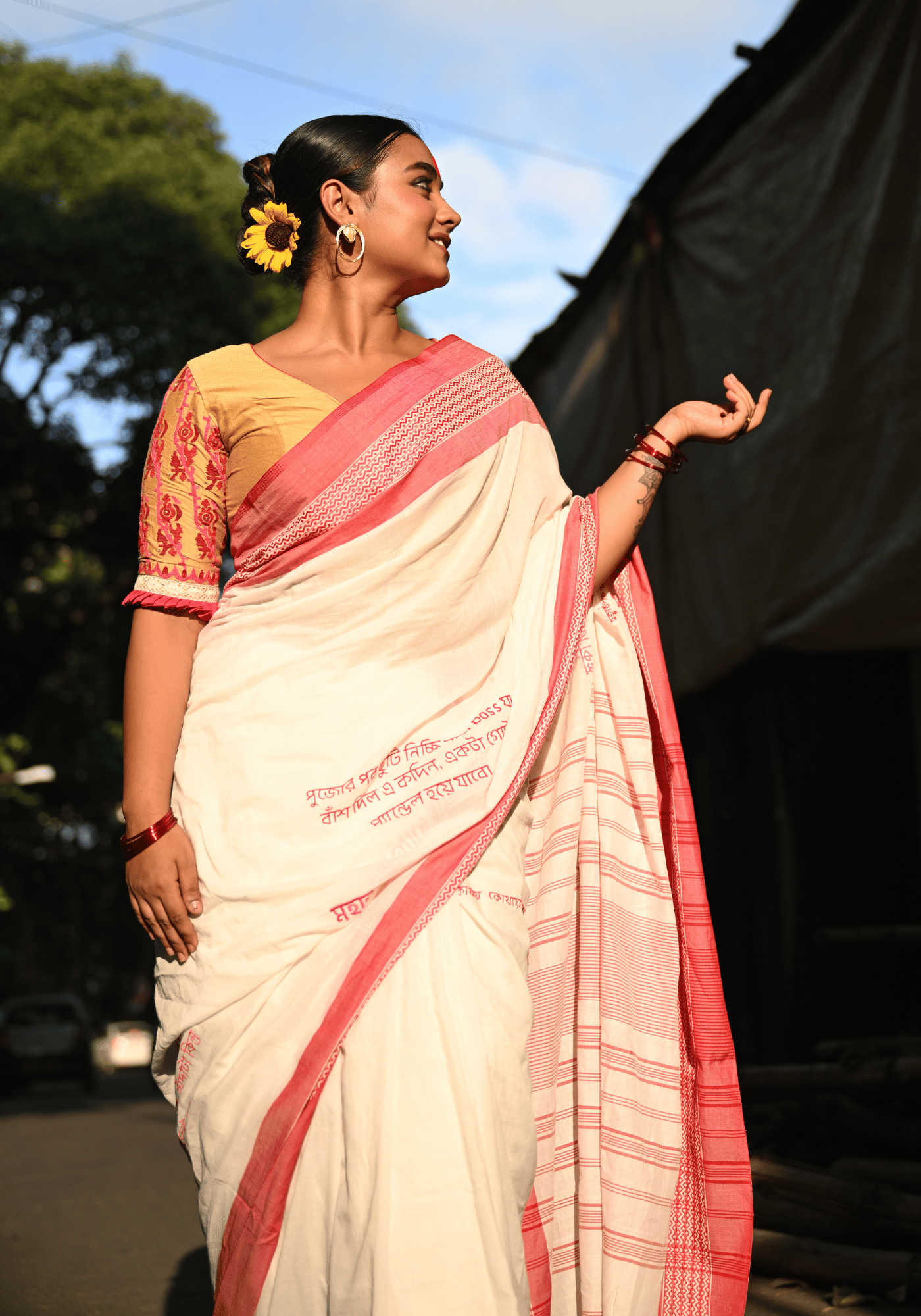 CHANDAN GOLAP BAGAN BLOUSE