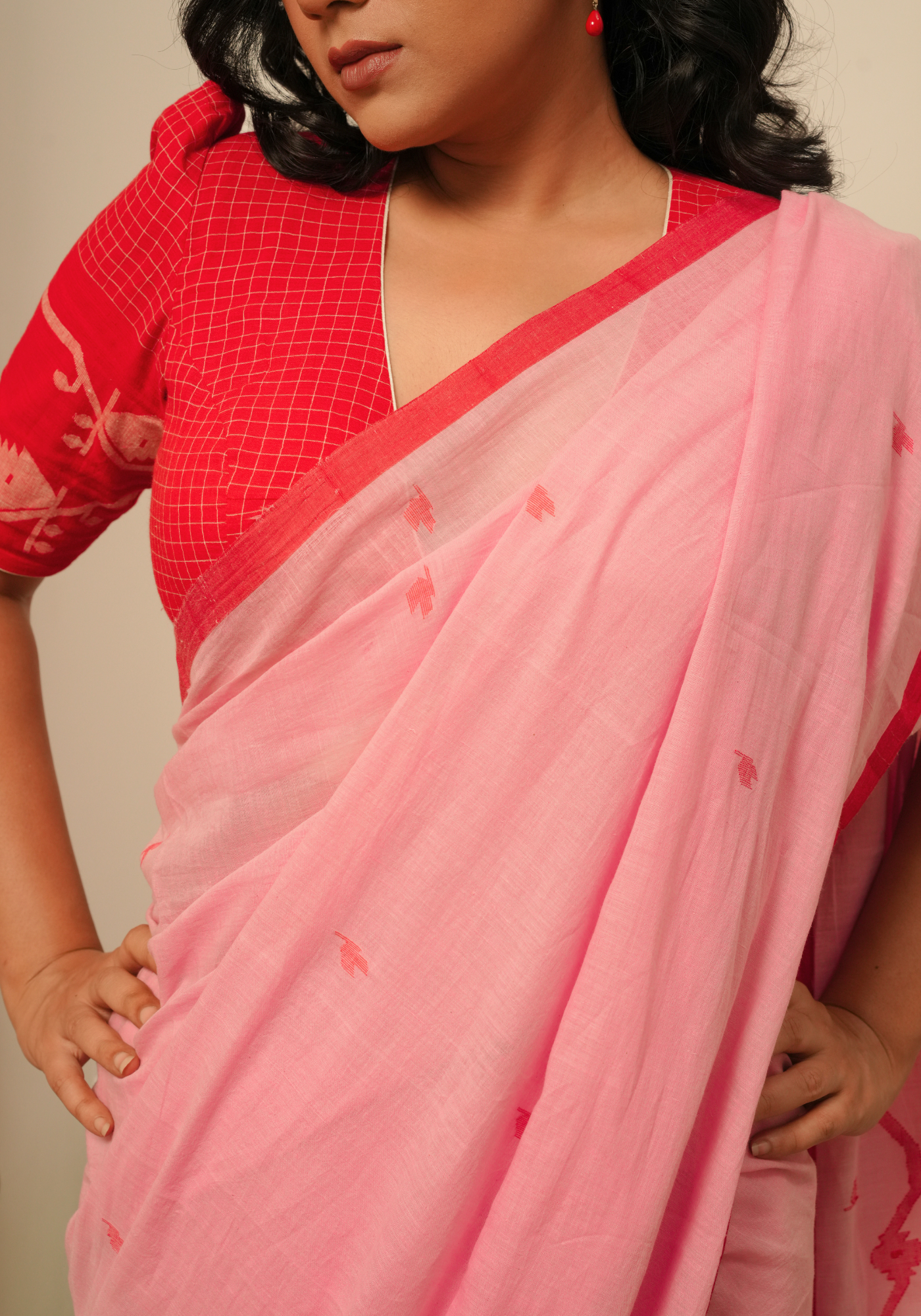 GOLAPI DOPATI JAMDANI SAREE