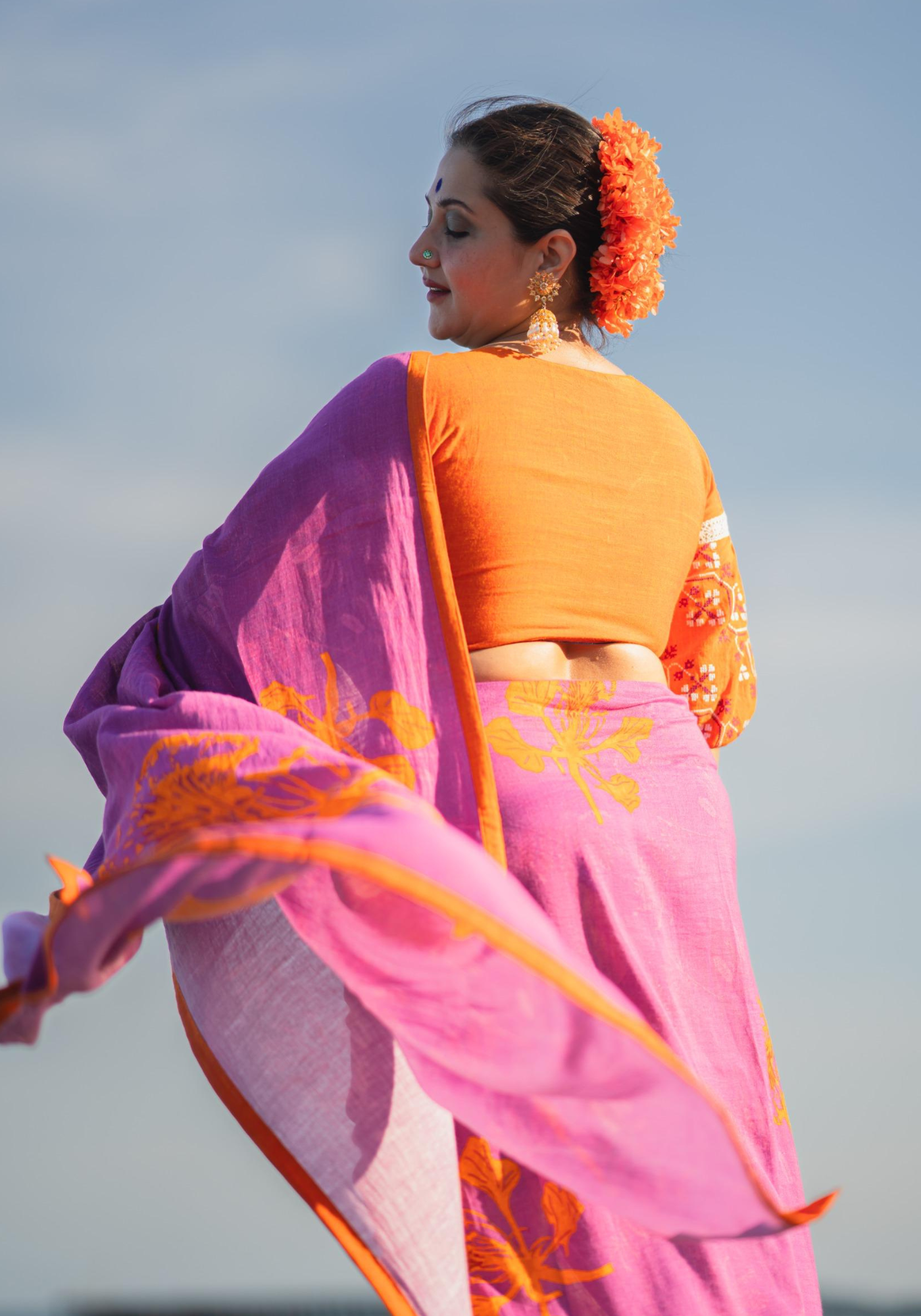 AGOON PHOOL SAREE