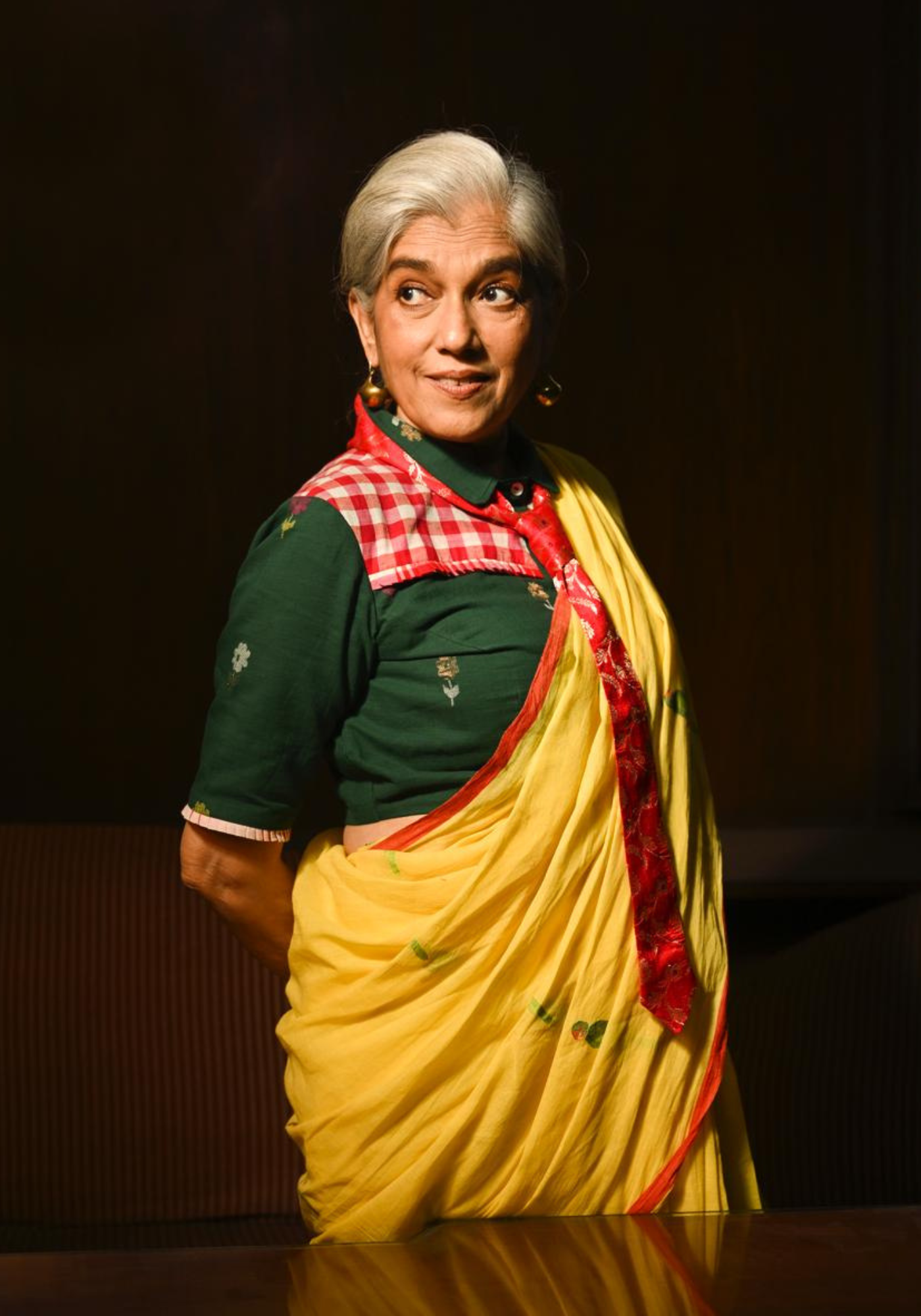 MAYA CHECK MATE BLOUSE