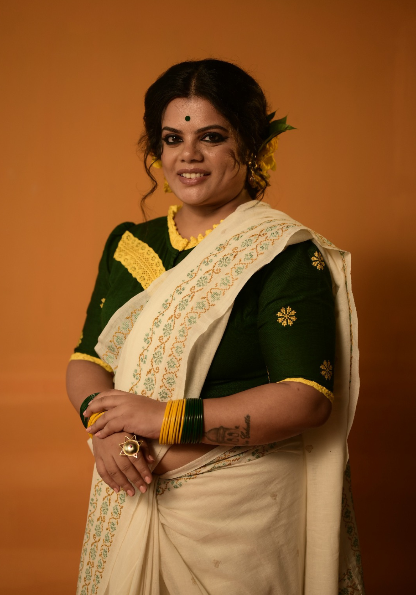 KOLKEY PHOOL BLOUSE