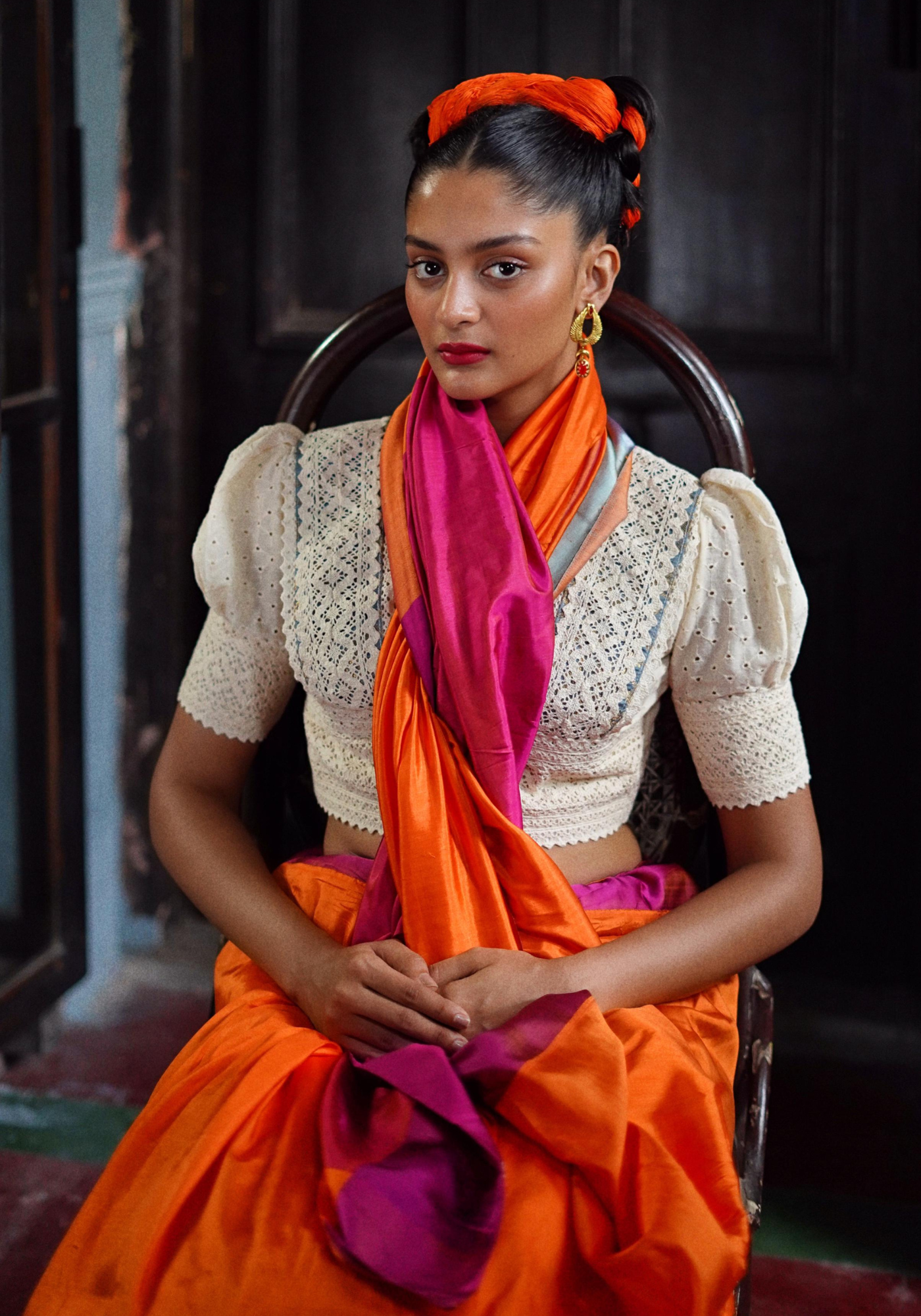 VINTAGE BROCADE FLAP