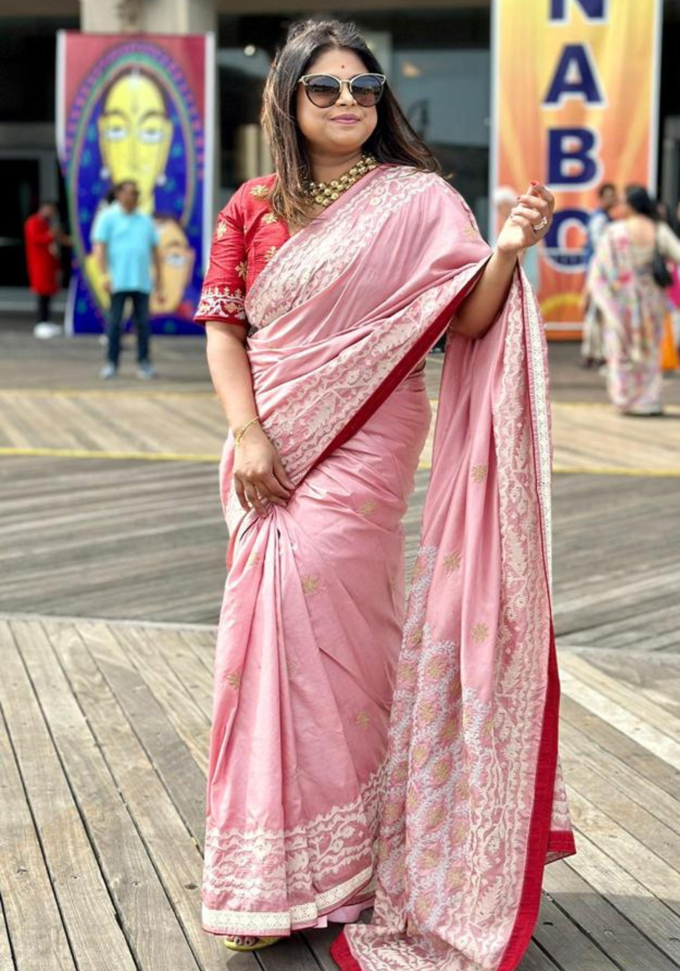 MAROON SONA RUPO COCKTAIL (BLOUSE)