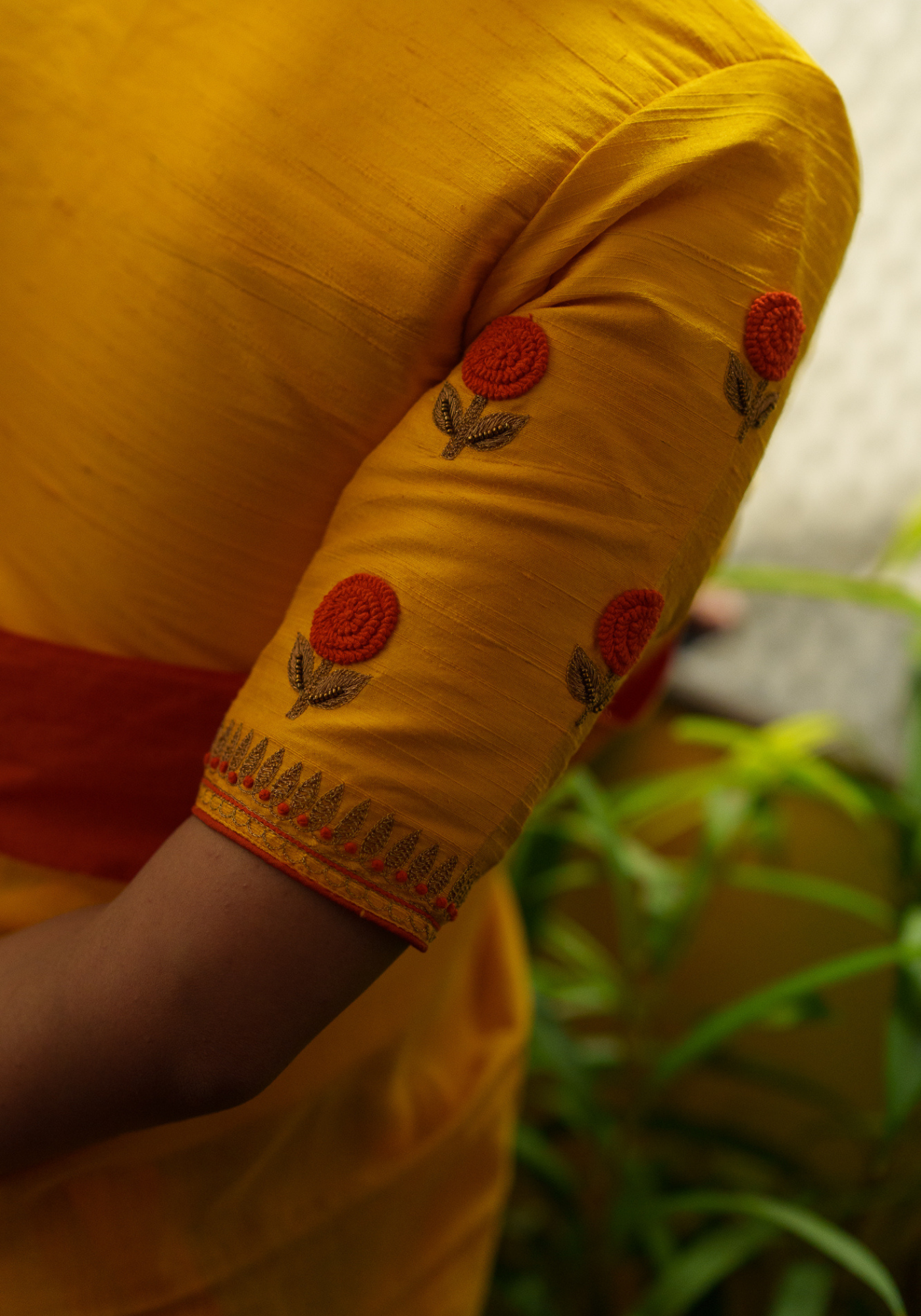 YELLOW JAMANTHI (MARIGOLD) BLOUSE