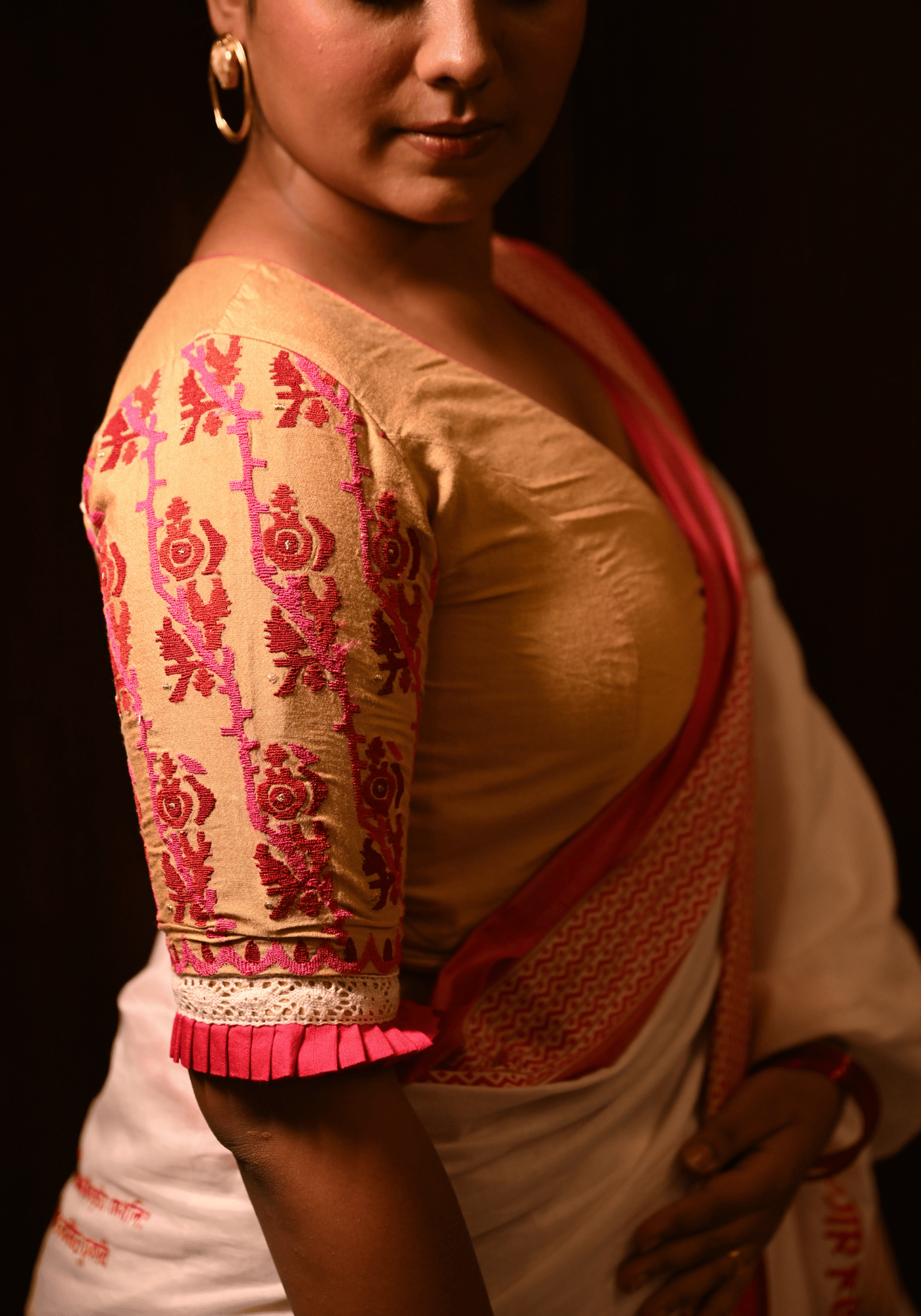 CHANDAN GOLAP BAGAN BLOUSE