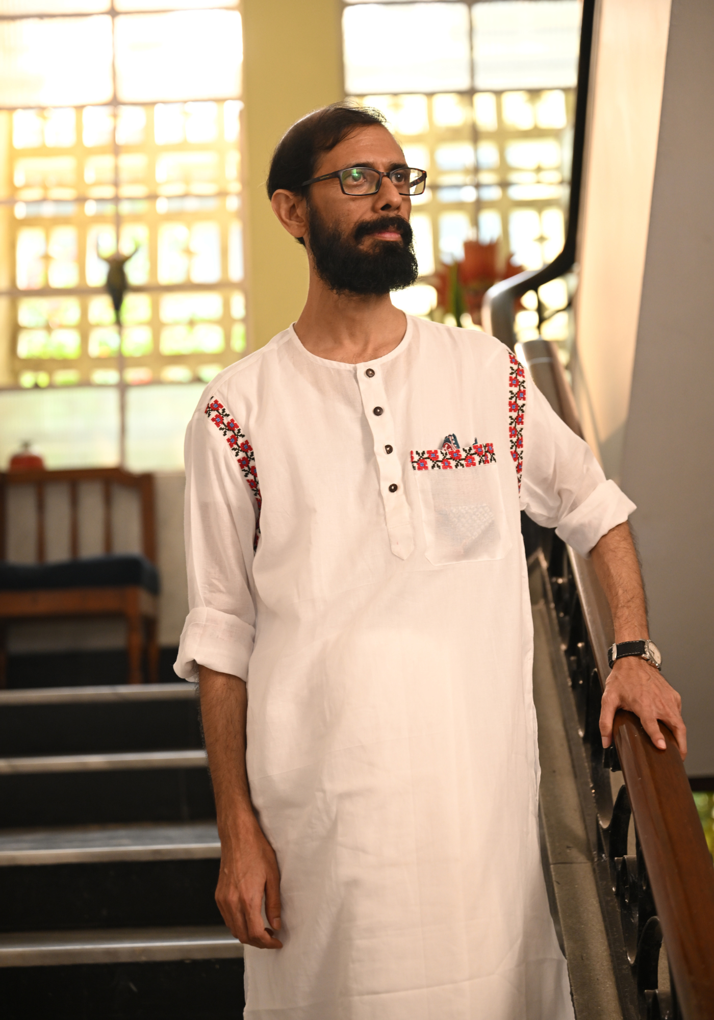 BAYNA KHOKA WHITE KURTA