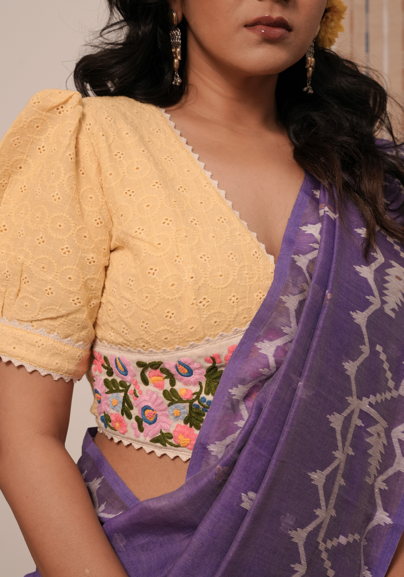 BUTTER POPCORN BLOUSE