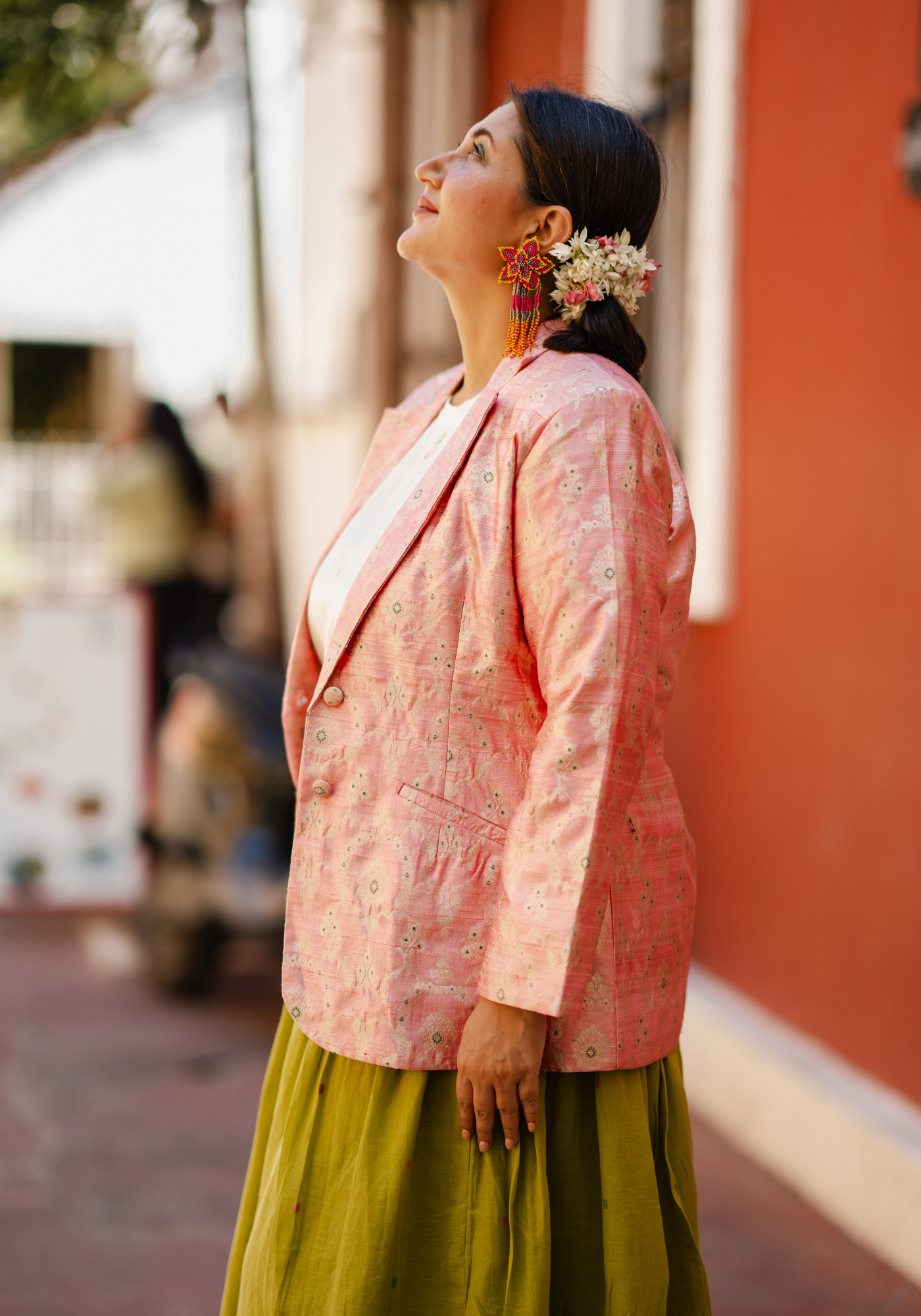 COTTON CANDY BROCADE JACKET