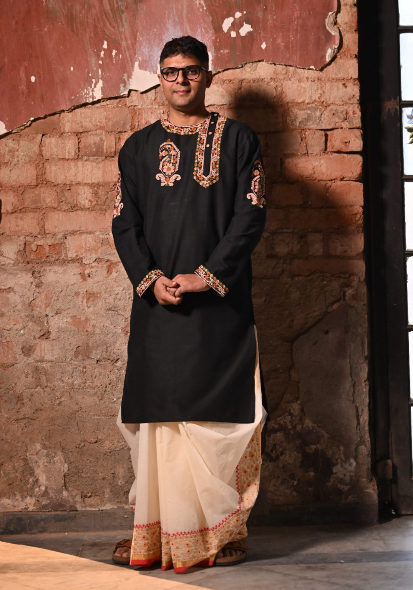 NOTUN BORER JAMDANI KAAJ DHUTI