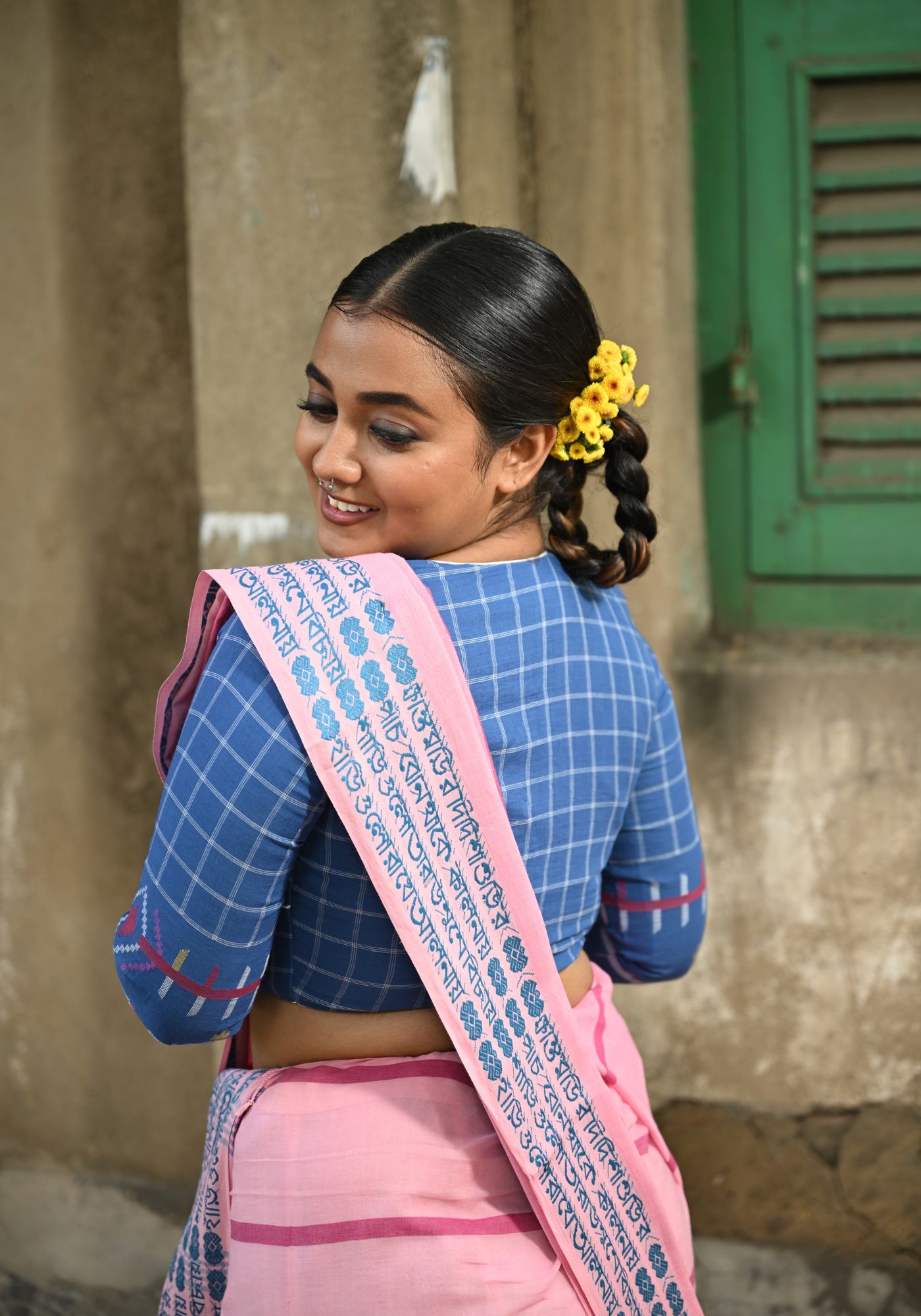 KHANTO BURI SAREE (SHANTIPURI)