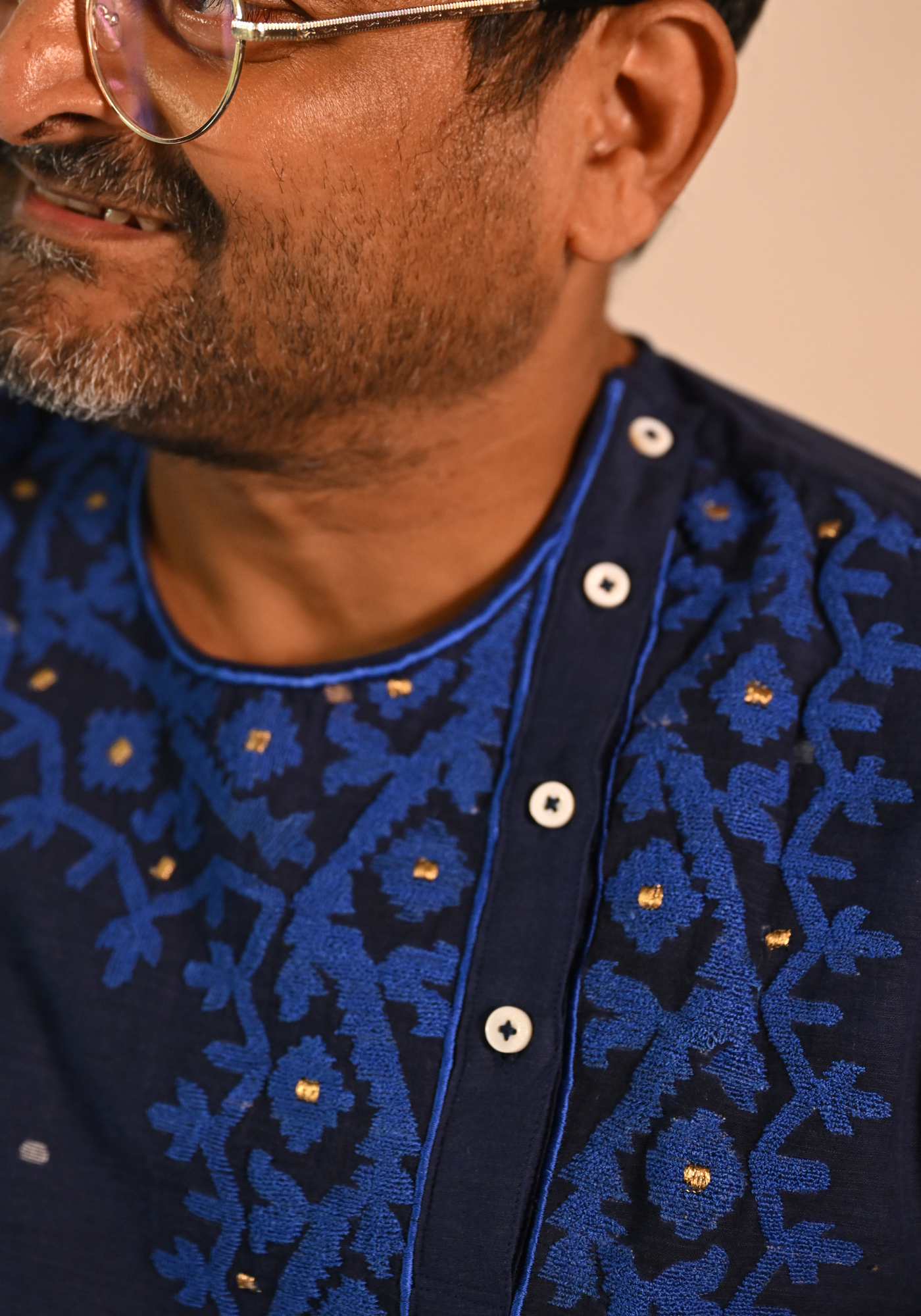 NEEL SARAT KURTA