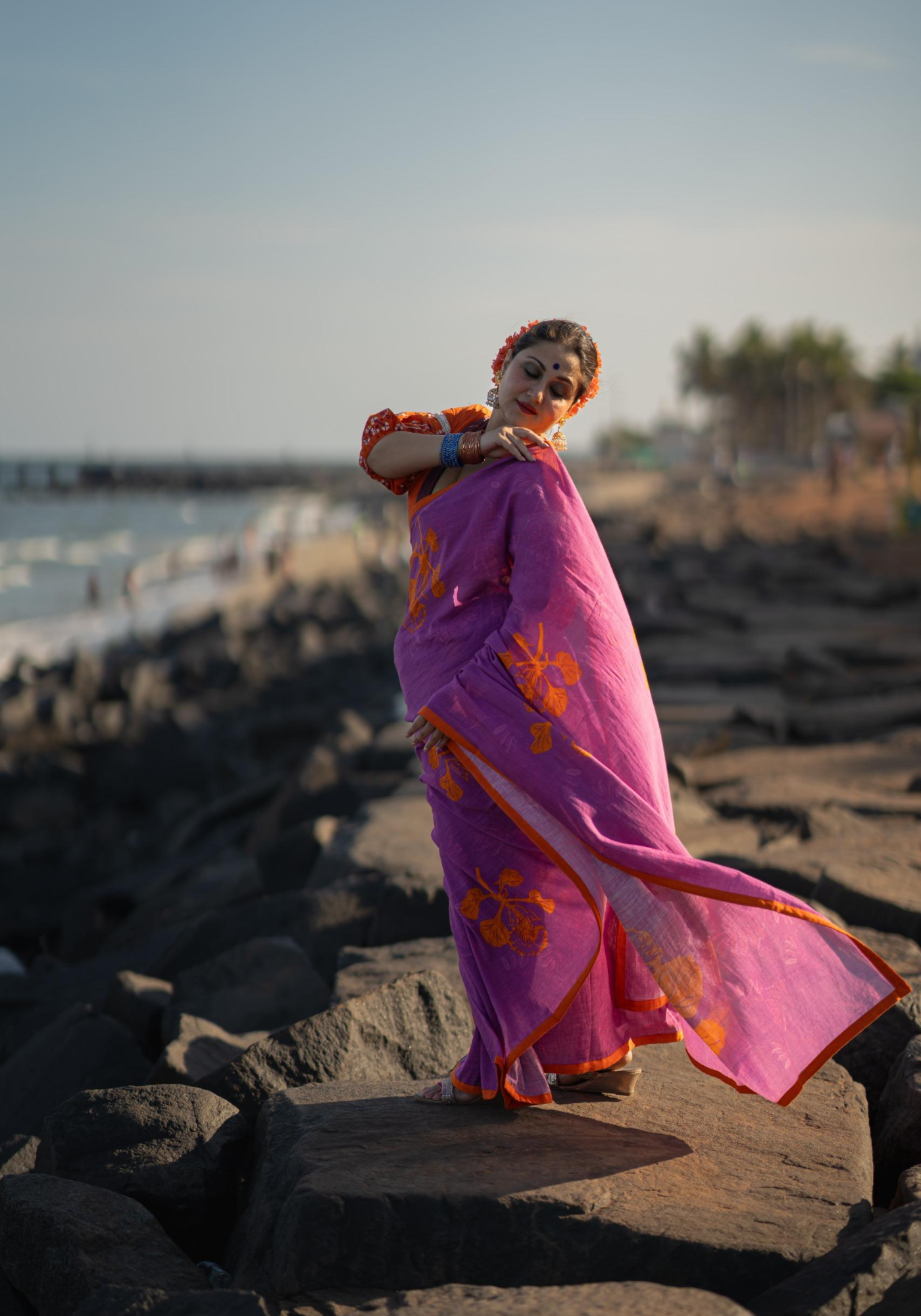 AGOON PHOOL SAREE