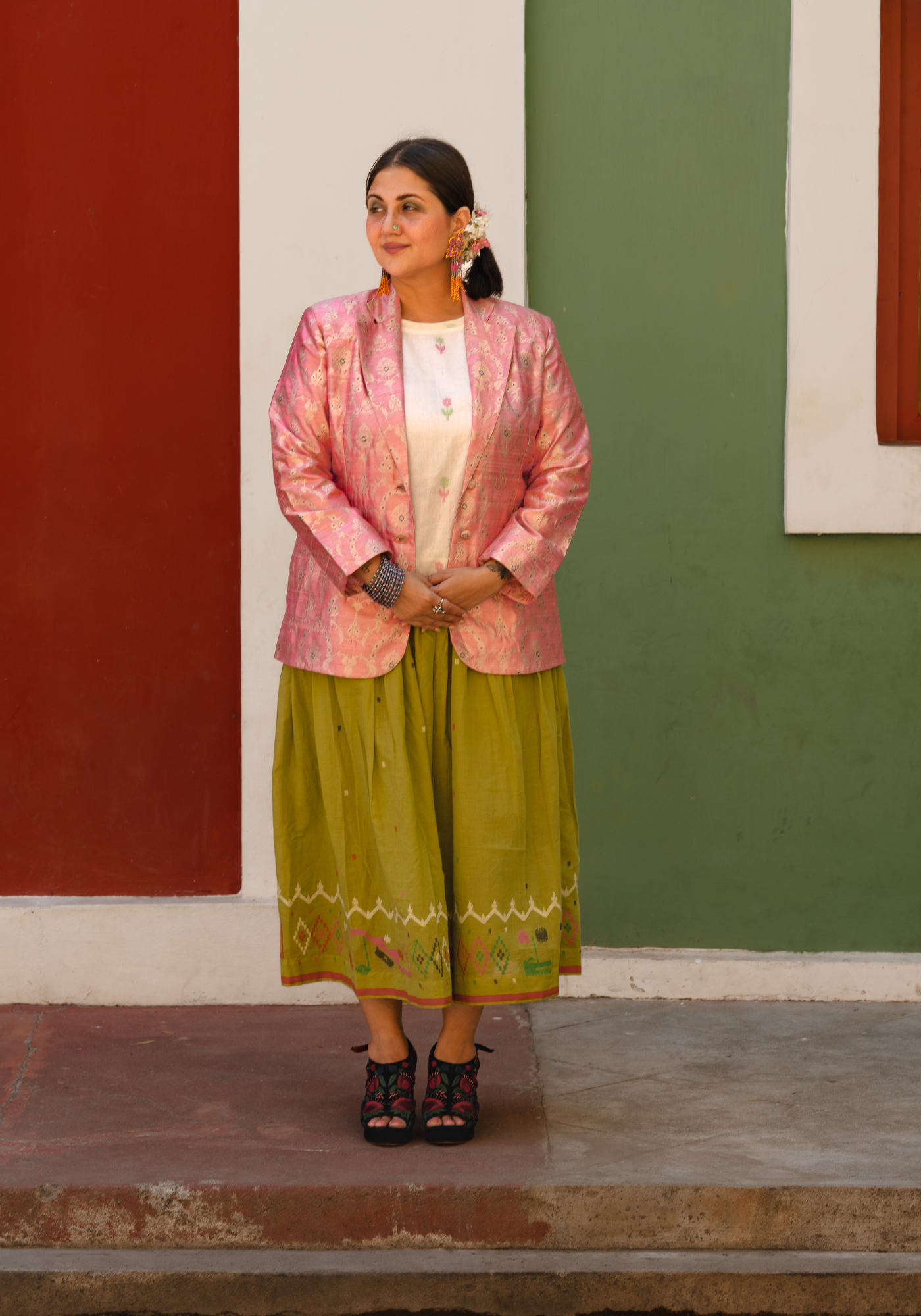 COTTON CANDY BROCADE JACKET