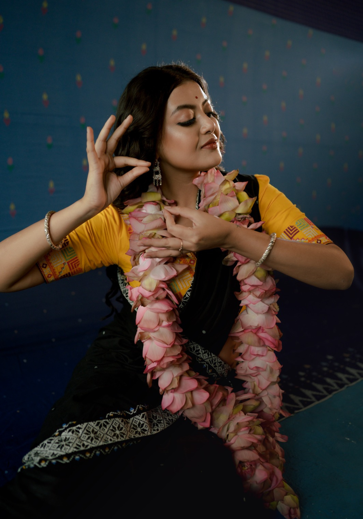 YELLOW BANJARA BLOUSE