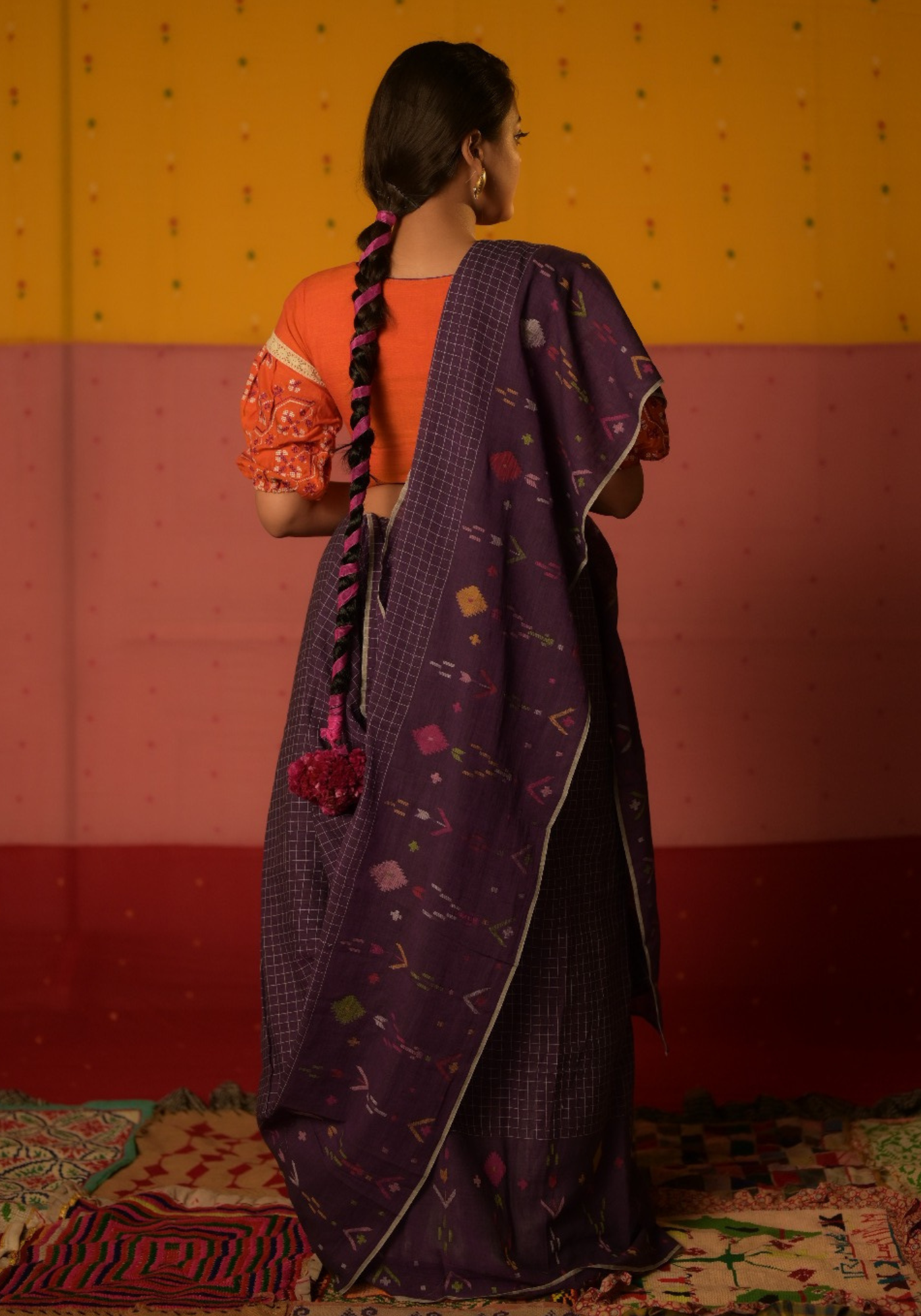BEGUNI SHABEKI JAMDANI SAREE