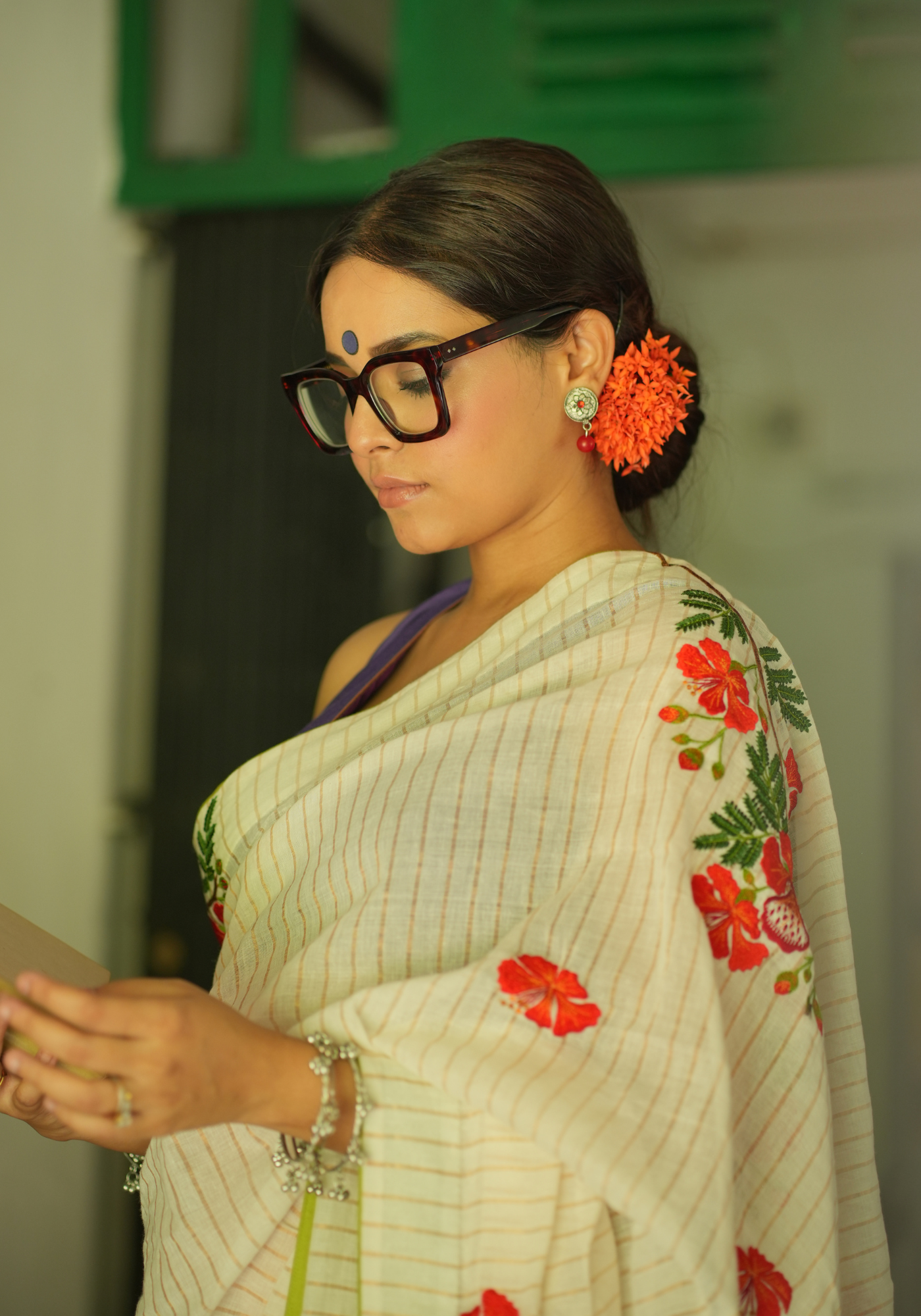KRISHNACHURA SAREE
