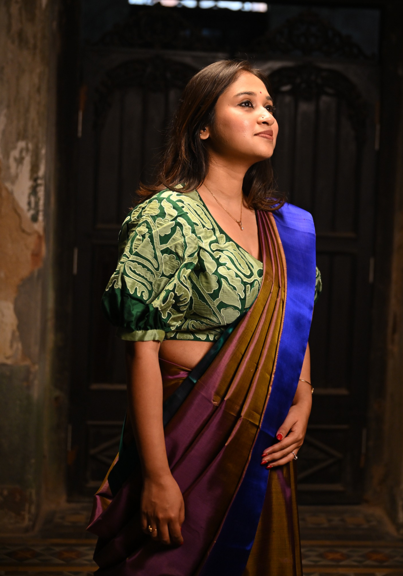 CHAMELION GLOW GOROD SAREE