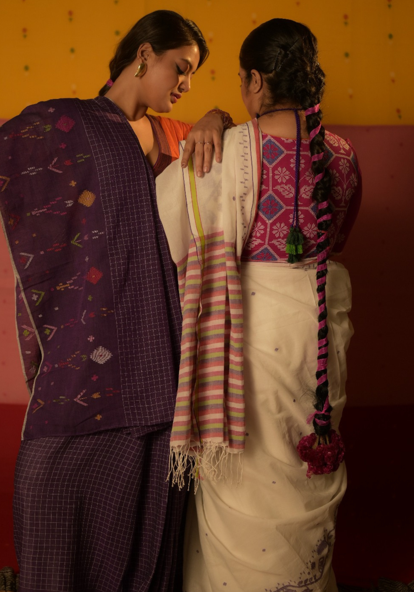 GOLAP JAAM SAREE