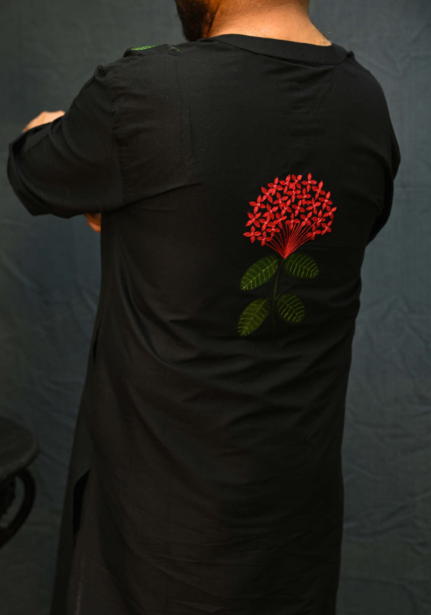 RONGON BLACK KURTA