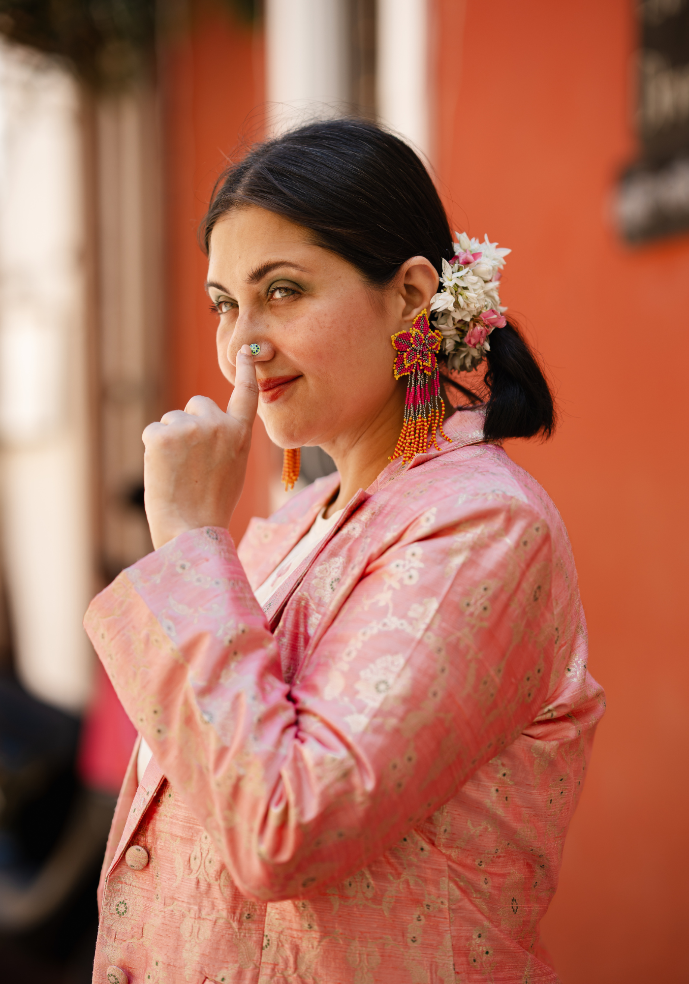 COTTON CANDY BROCADE JACKET
