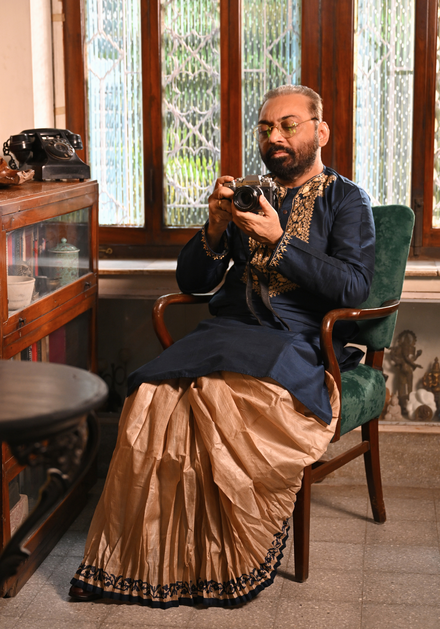 TUSSUR NEEL PATABHAAR DHUTI