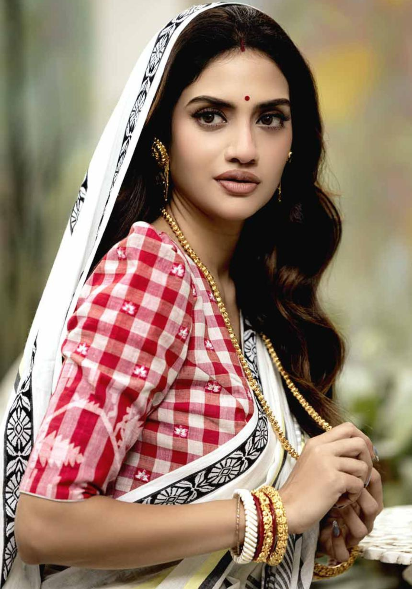 CHERRY BLOSSOM JAMDANI BLOUSE