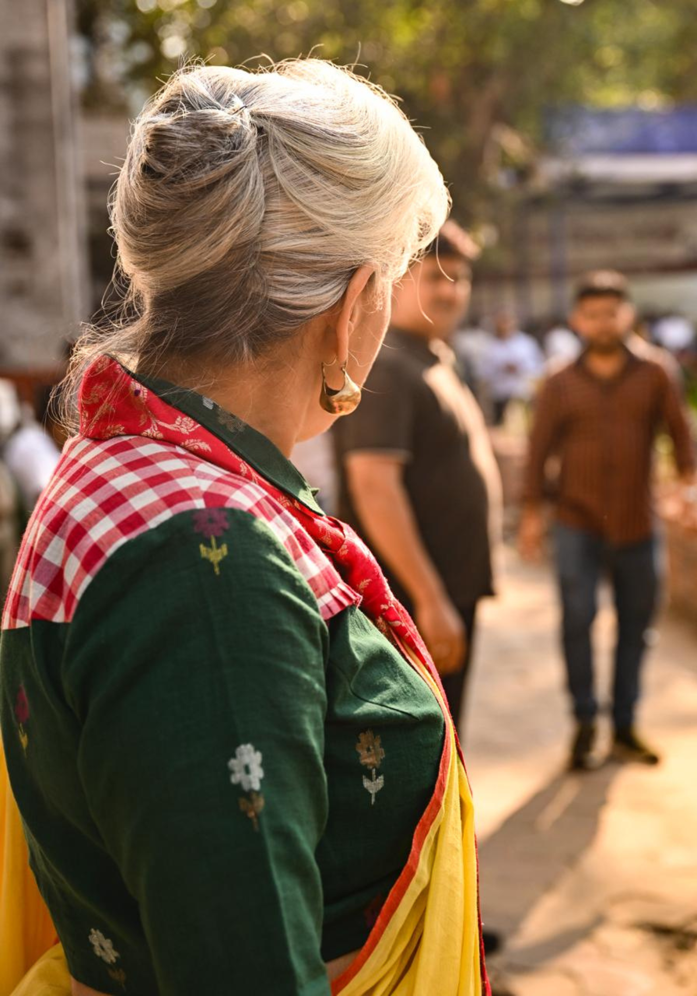 MAYA CHECK MATE BLOUSE