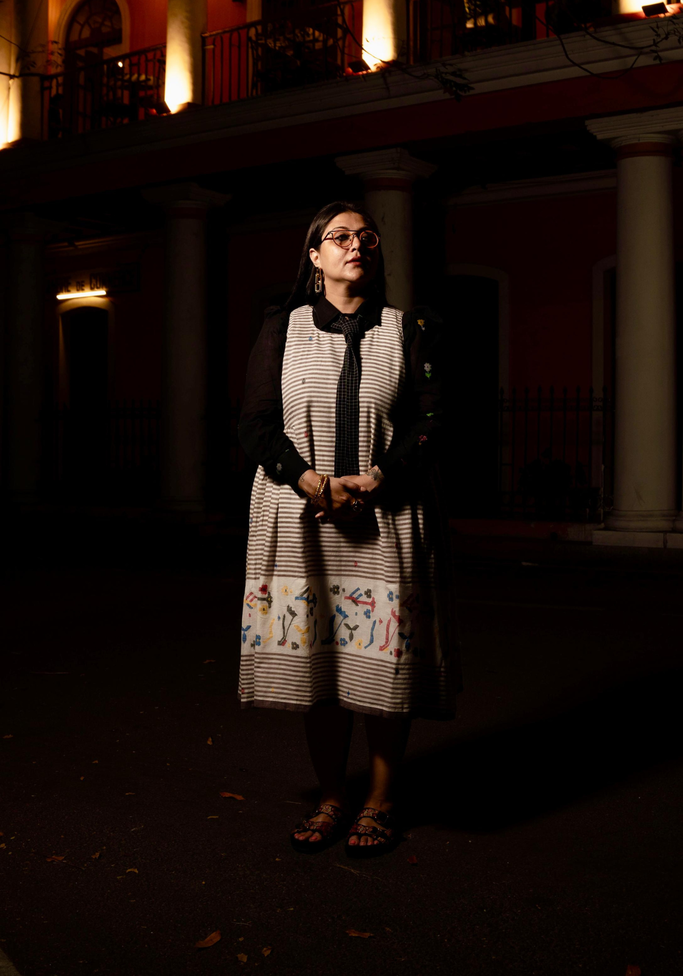 BREAD AND CHOCOLATE TUNIC DRESS