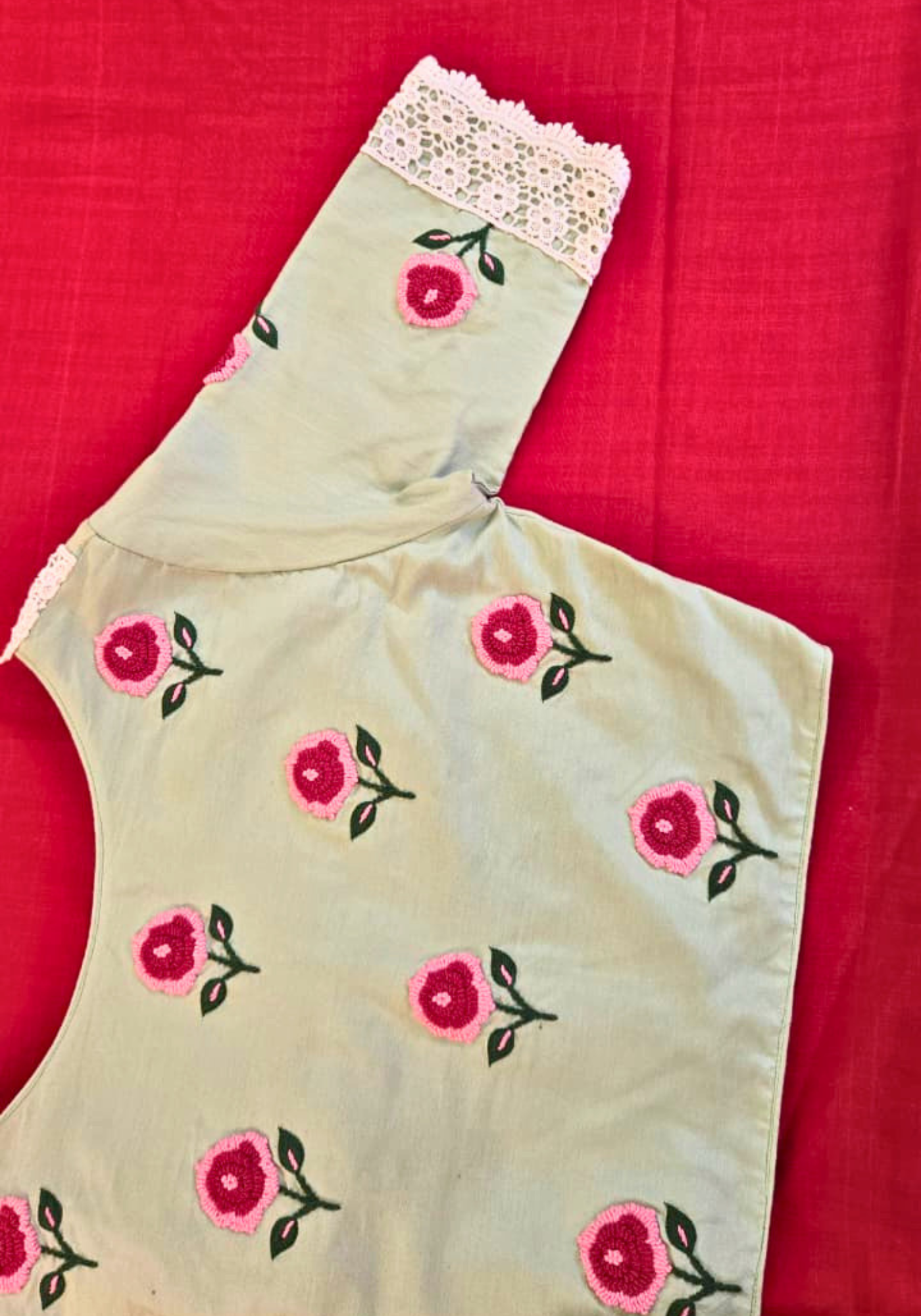 MINT GULABARI BLOUSE