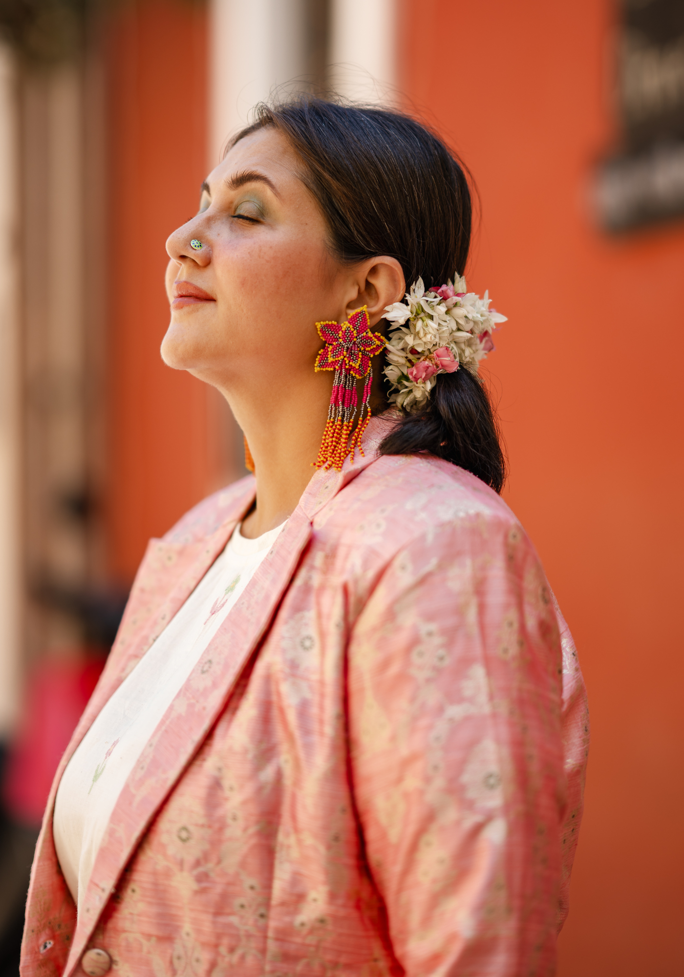 COTTON CANDY BROCADE JACKET