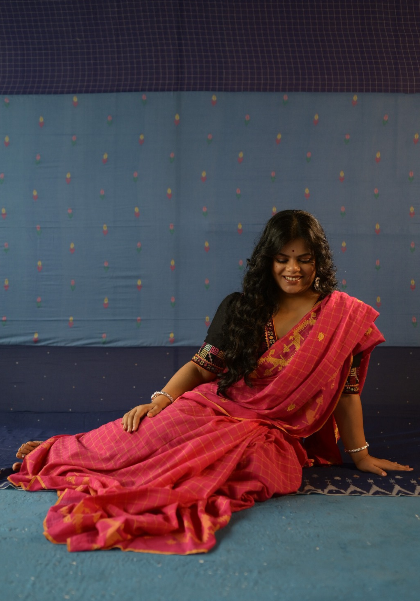 KARABI KOLKEY JAMDANI KAAJ SAREE