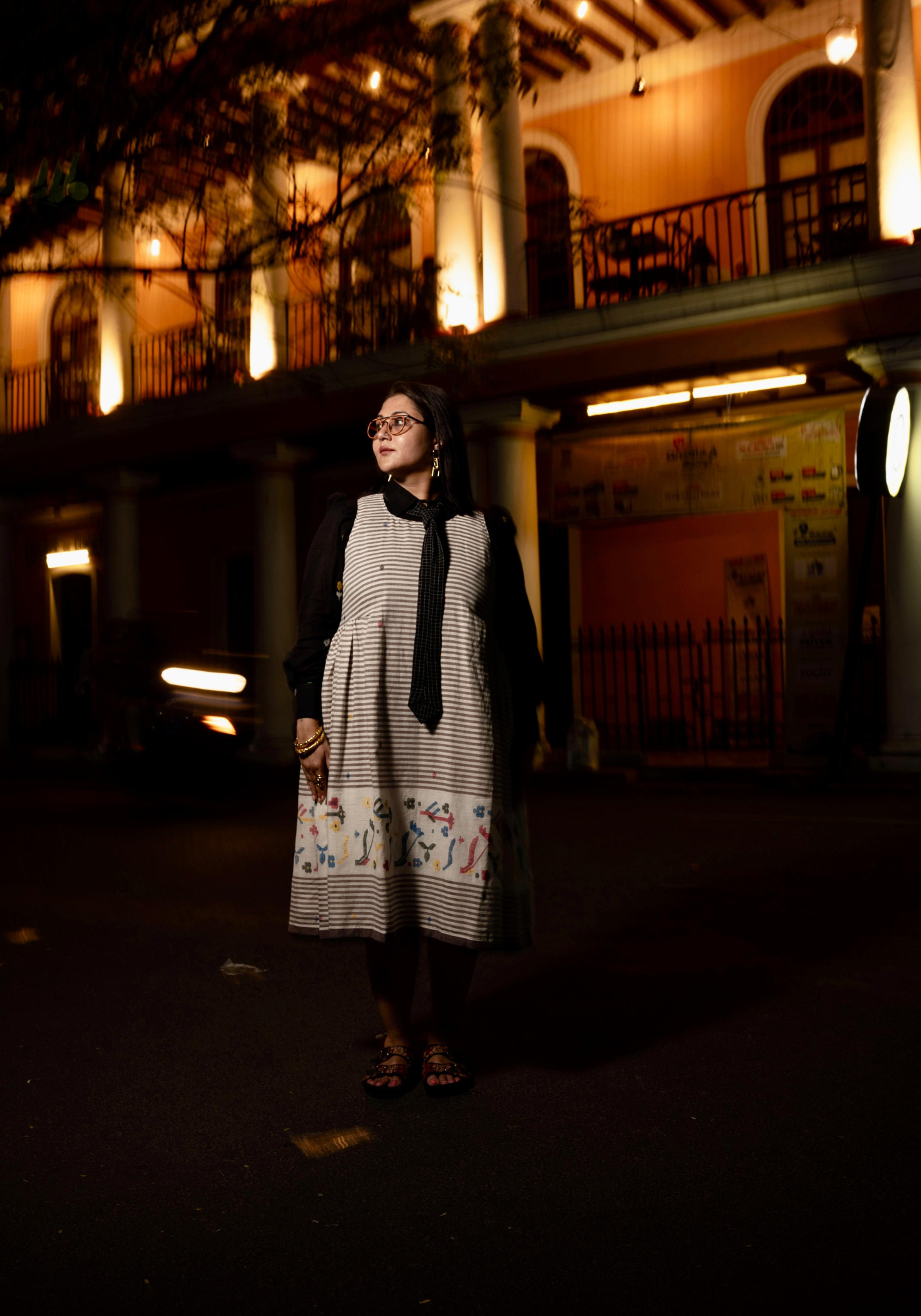 BREAD AND CHOCOLATE TUNIC DRESS
