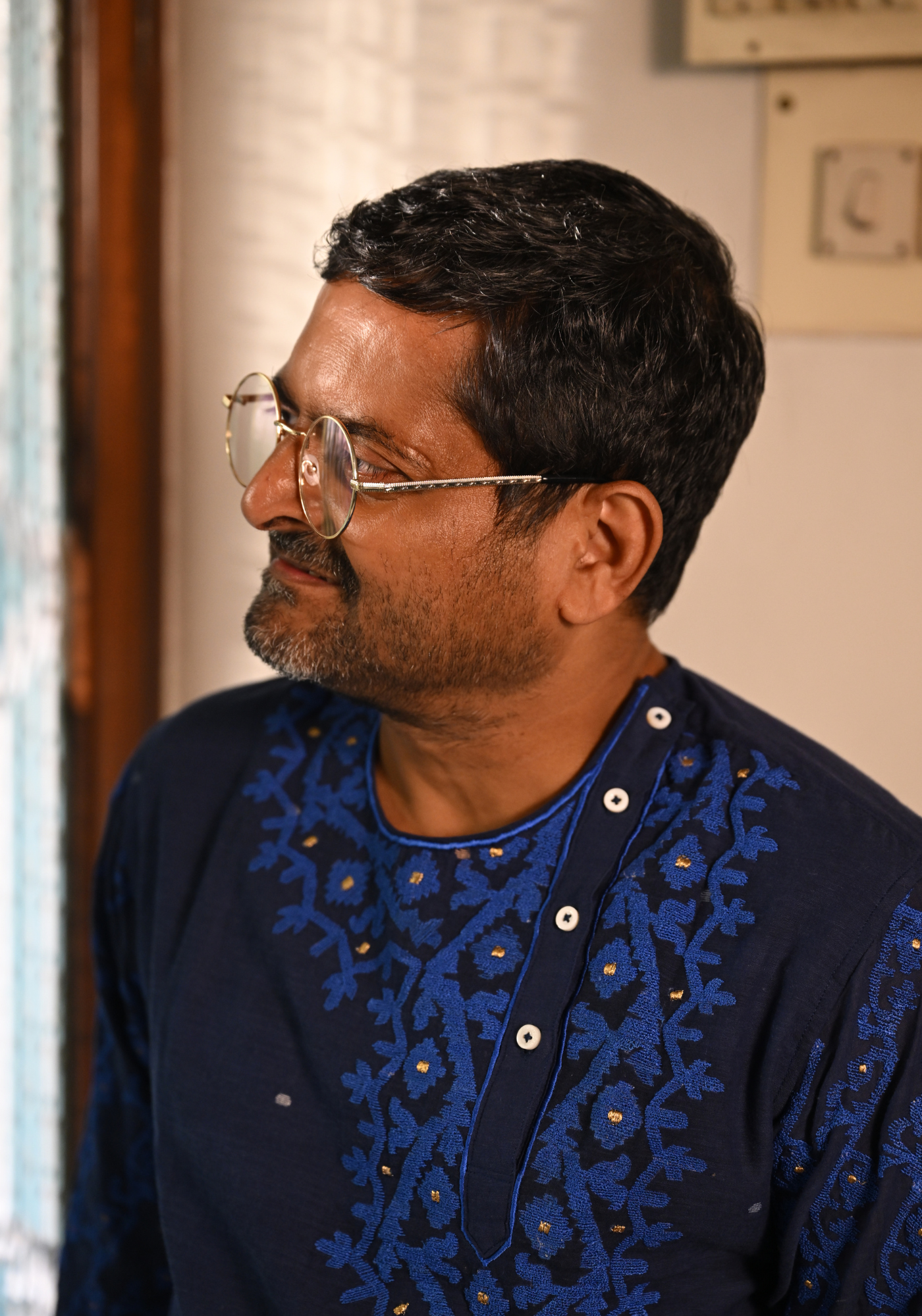 NEEL SARAT KURTA