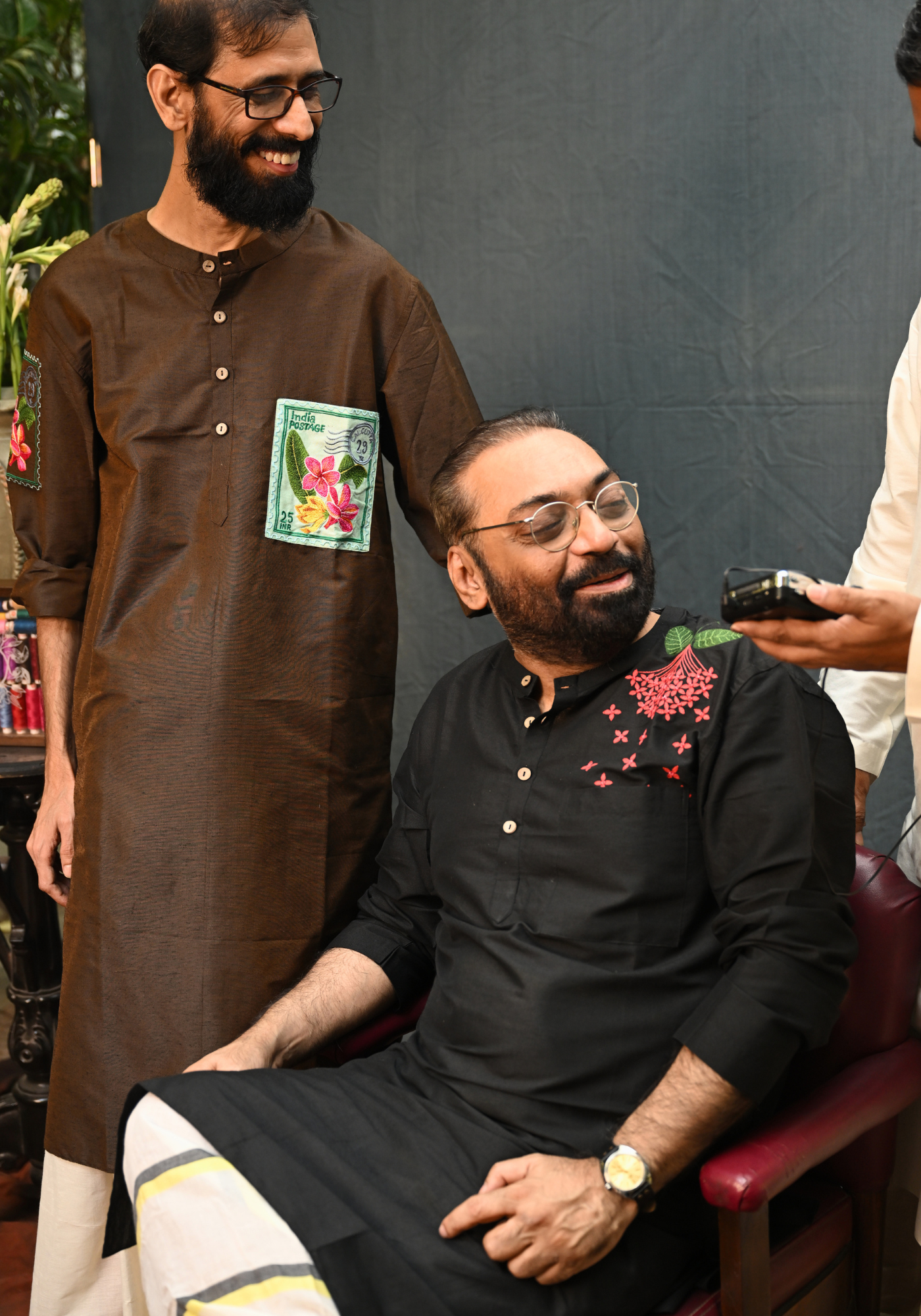 RONGON BLACK KURTA