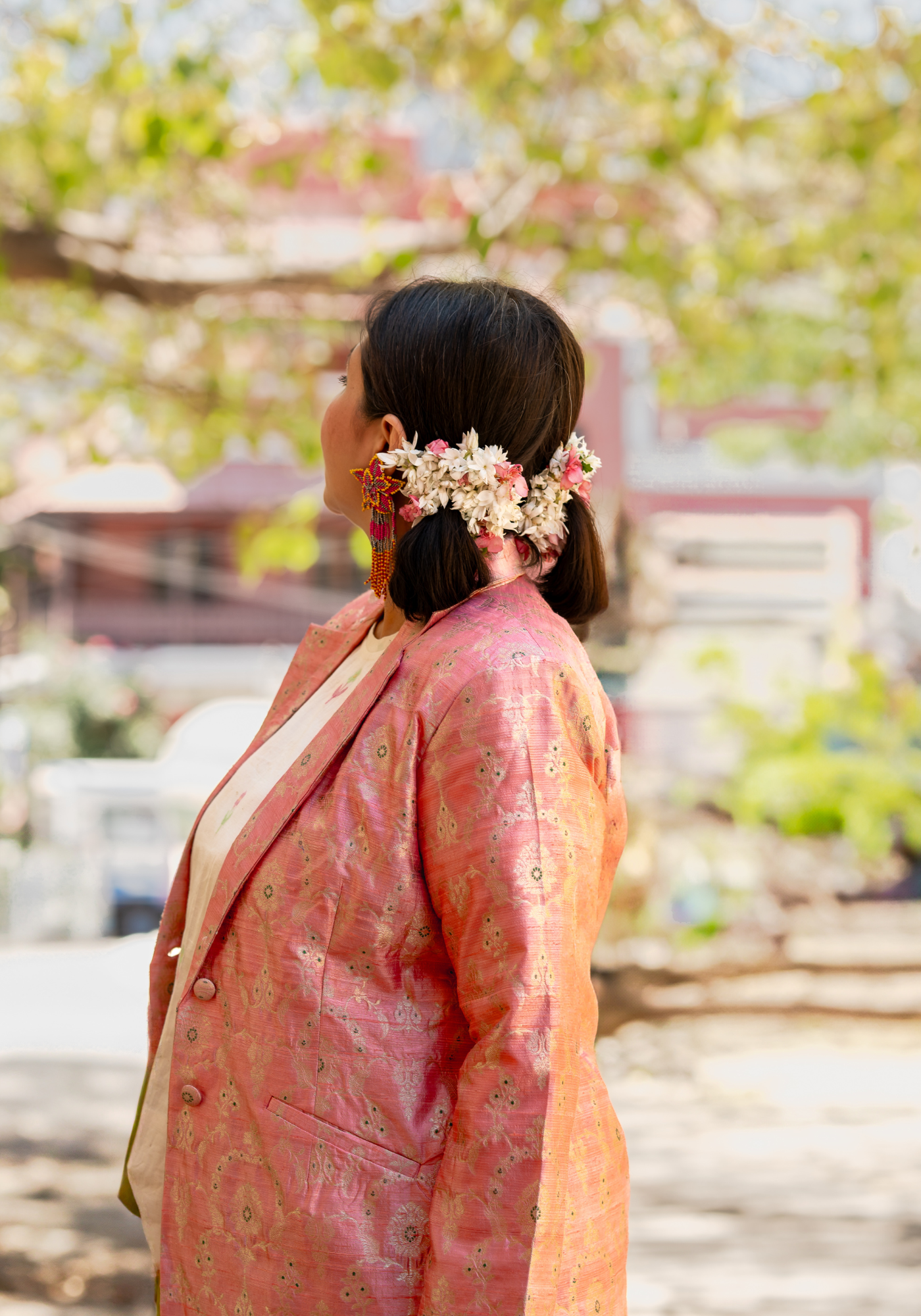 COTTON CANDY BROCADE JACKET