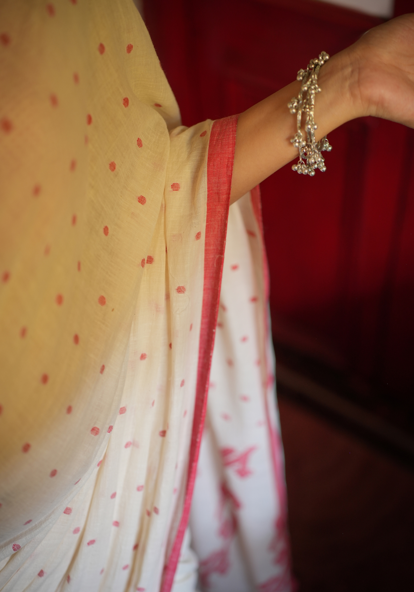 PUJOR HAJAR BUTI JAMDANI SAREE