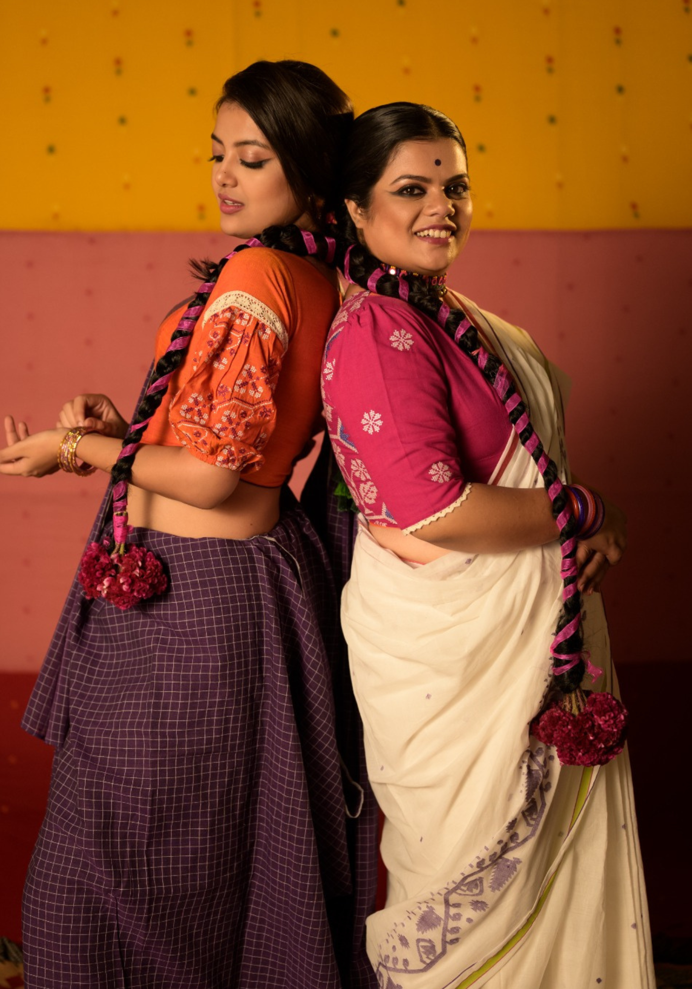 GOLAP JAAM SAREE