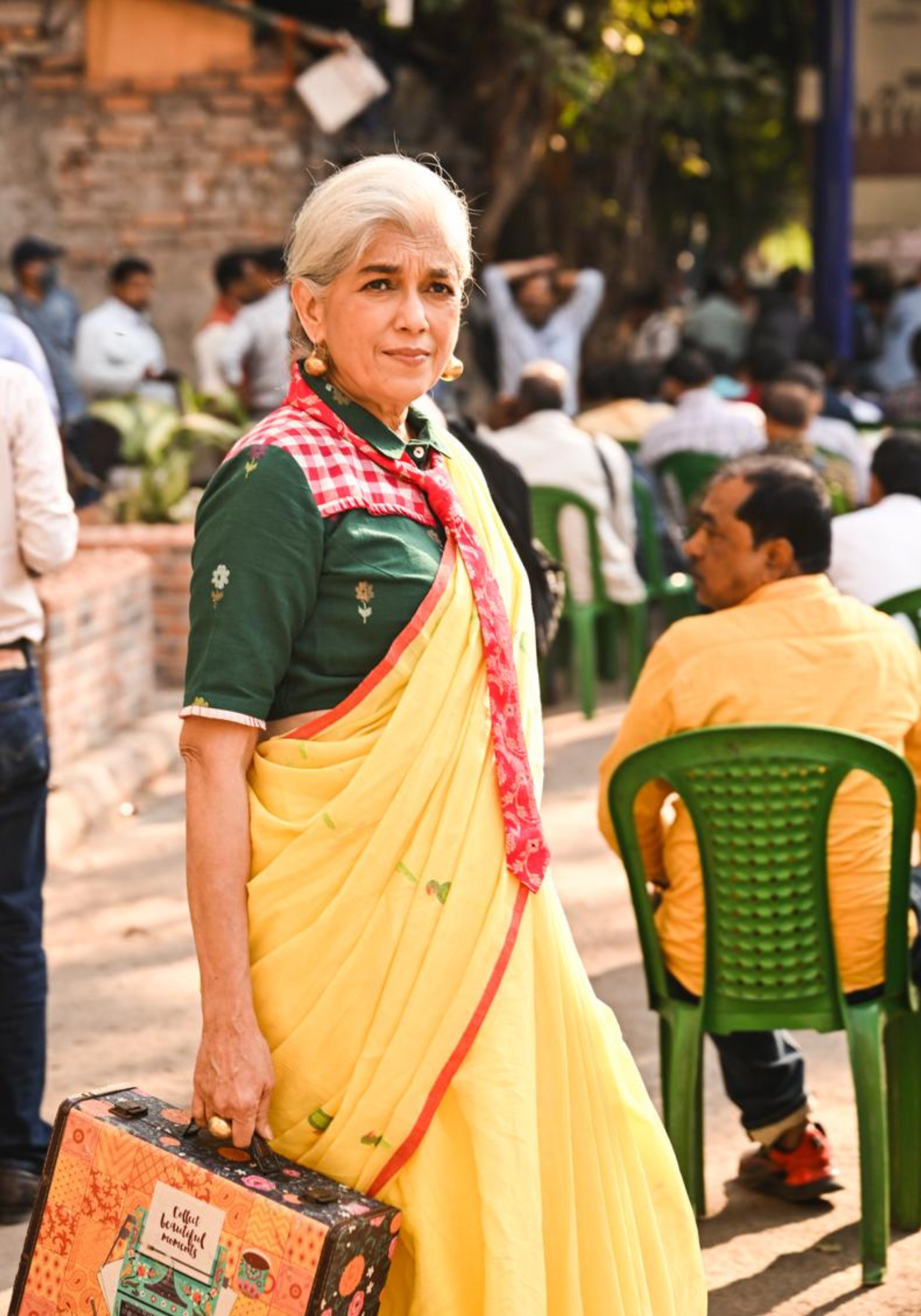 MAYA CHECK MATE BLOUSE