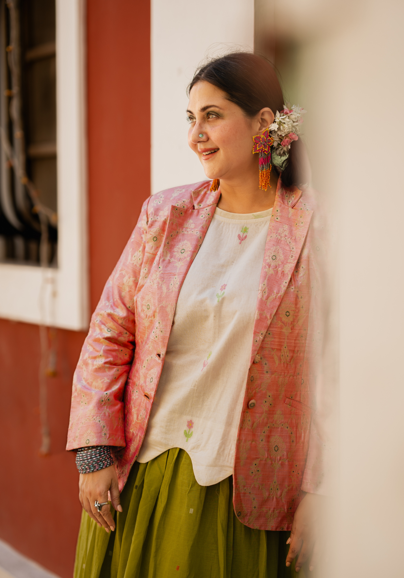 COTTON CANDY BROCADE JACKET