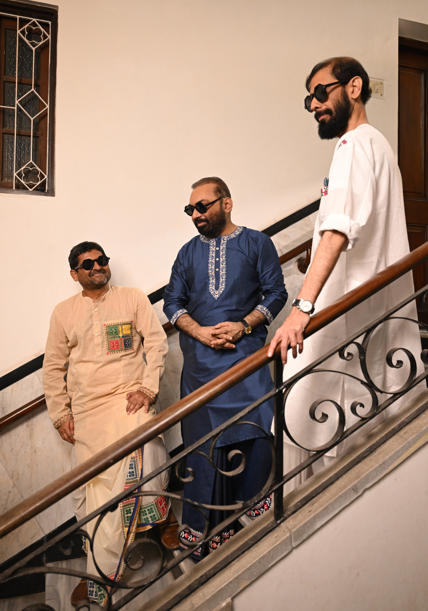 BONDHU TOMAY BEIGE KURTA