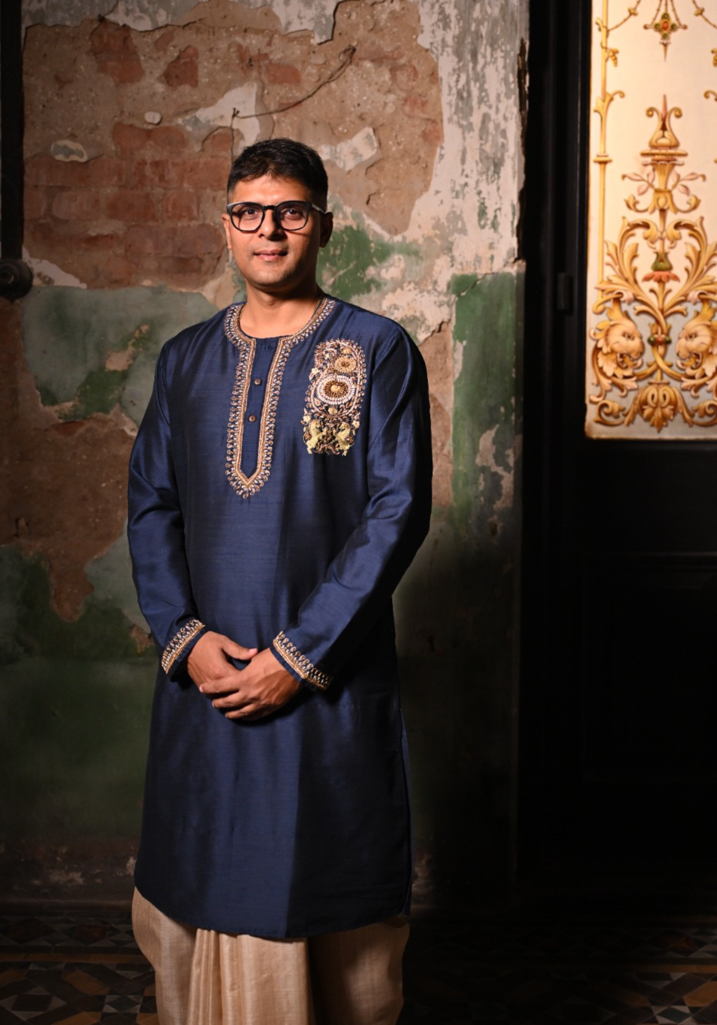 BOR BORON LION PAISLEY KURTA