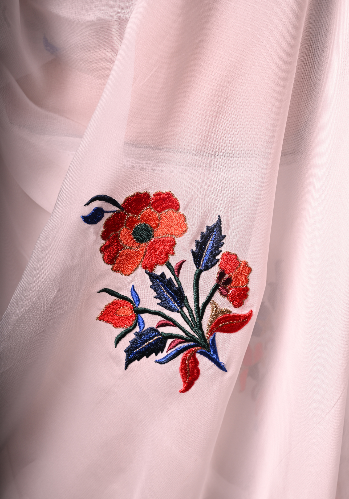 JAIPUR TILE ORGANZA SAREE