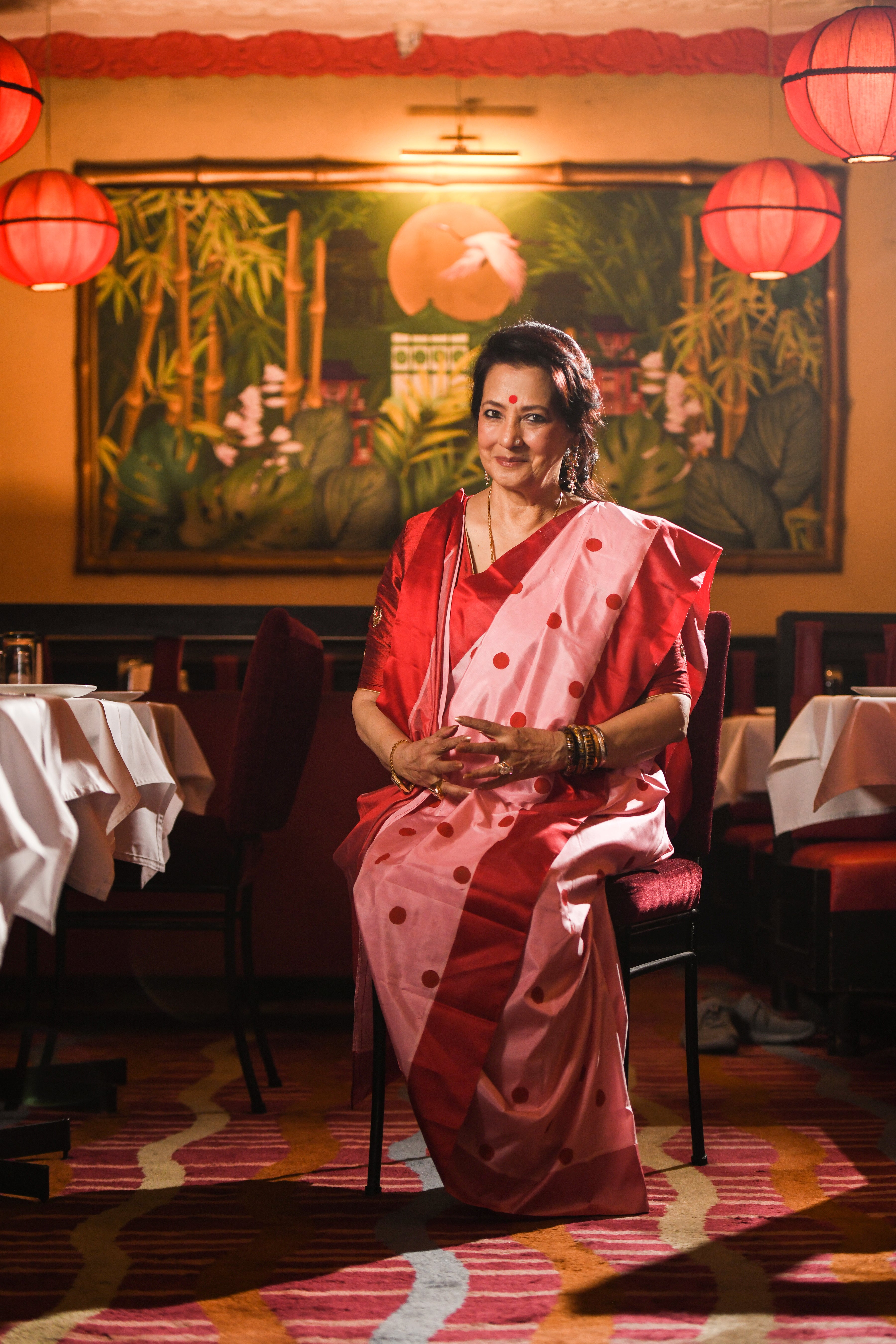 RED VELVET GOROD SAREE