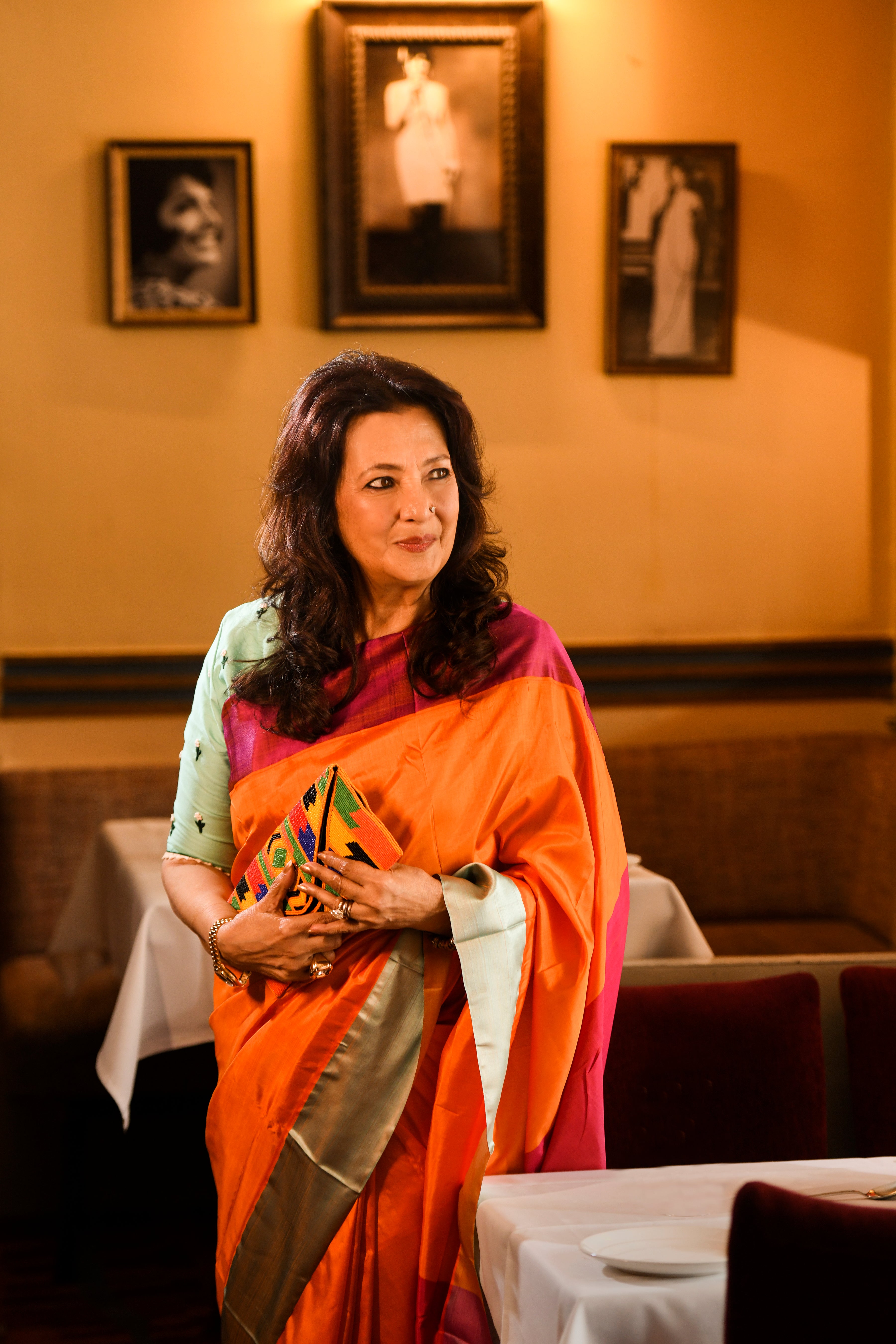 ORANGE JUICE AND LEMON GOROD SAREE