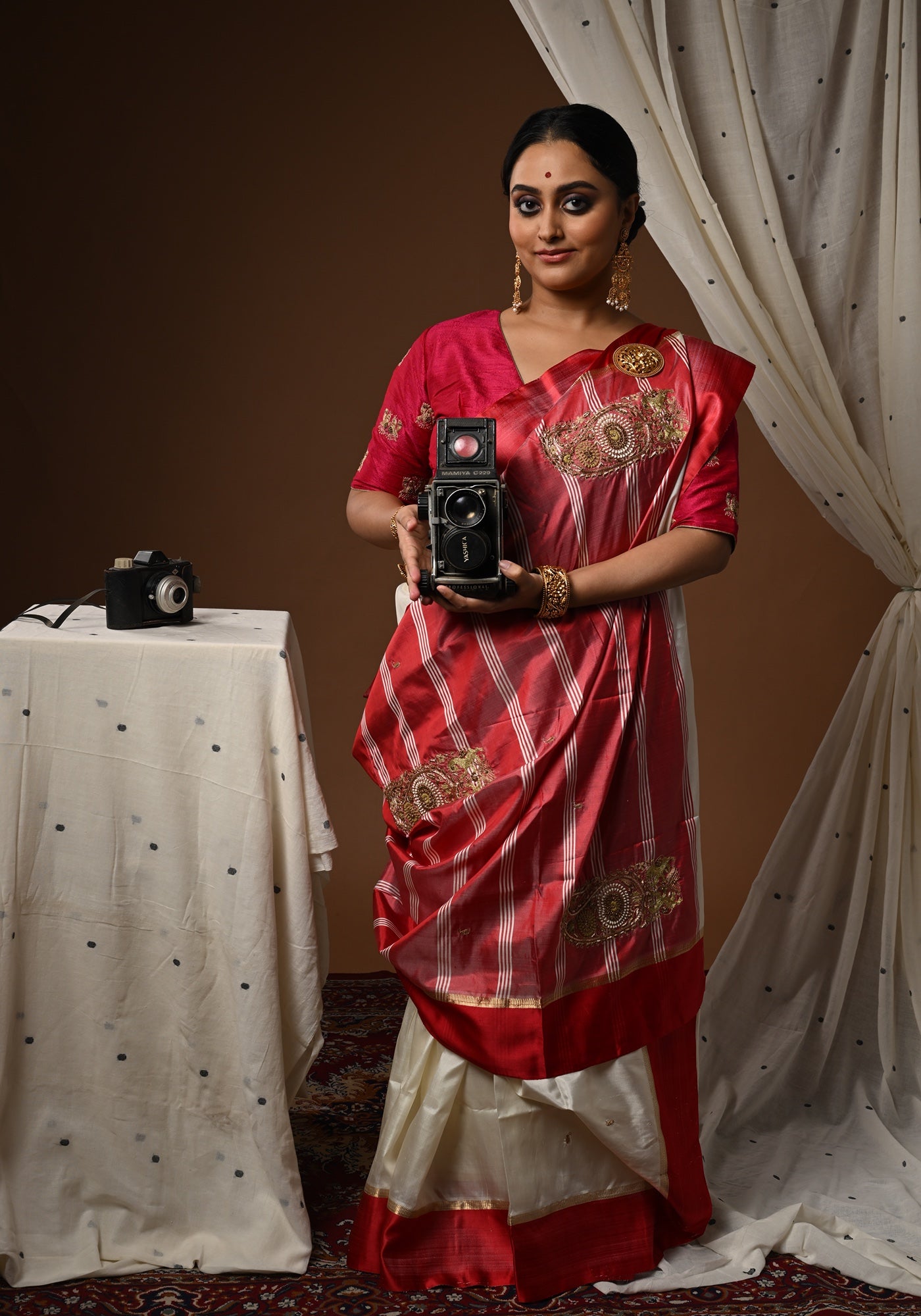 RANI JORA MAYUR BLOUSE