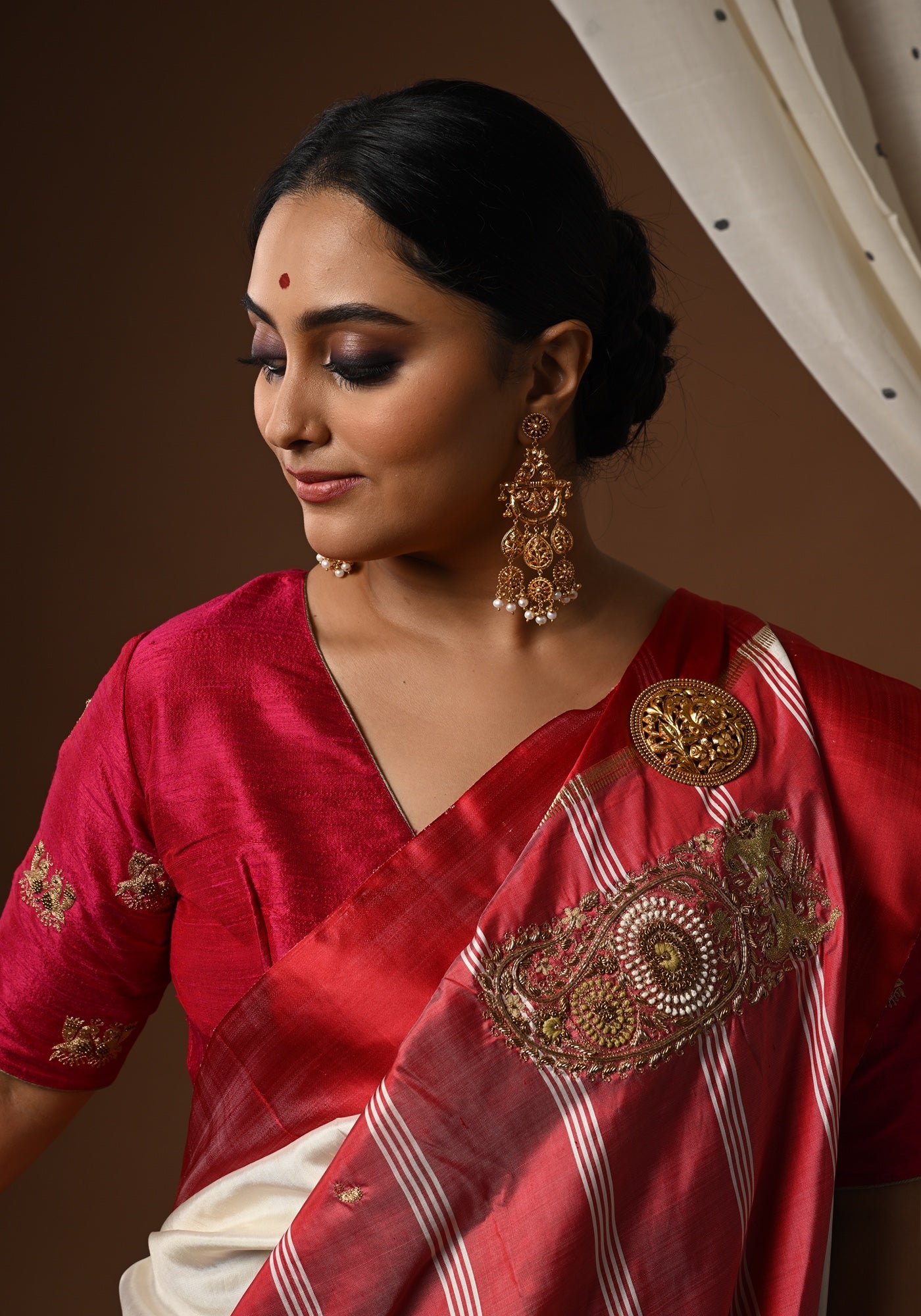 RANI JORA MAYUR BLOUSE