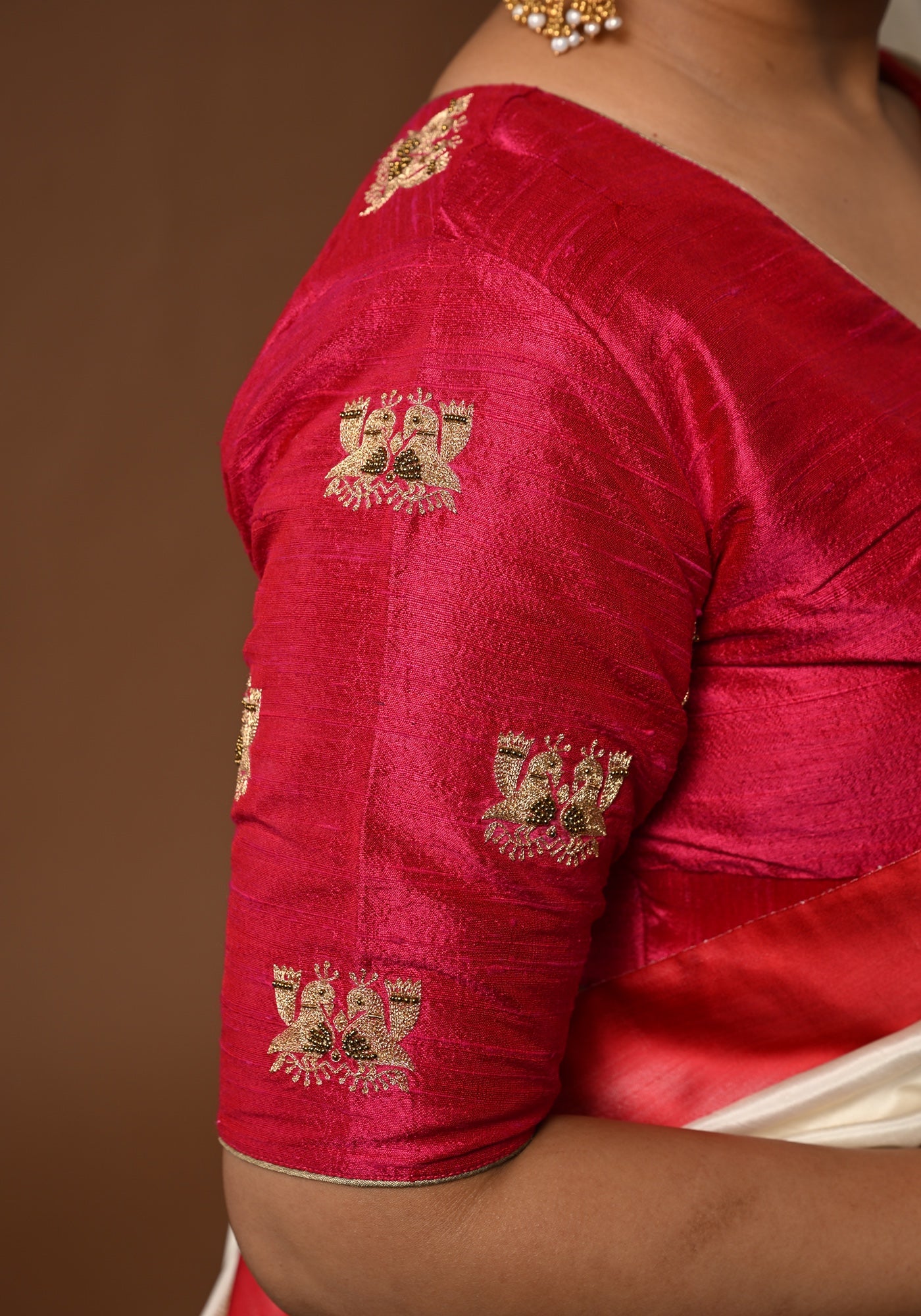 RANI JORA MAYUR BLOUSE