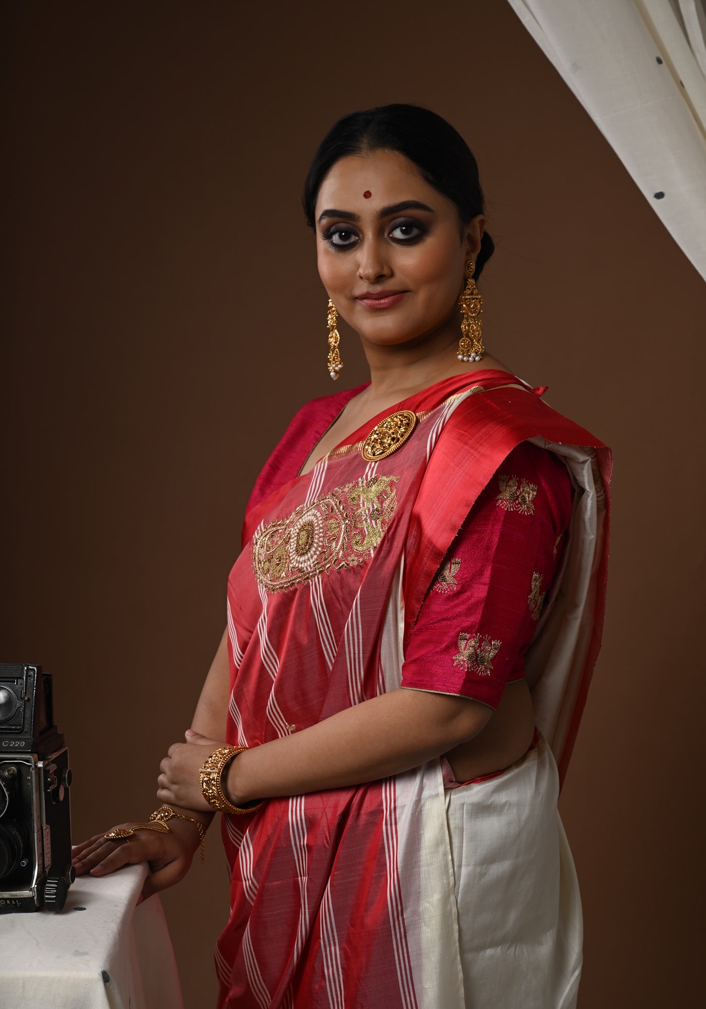 RANI JORA MAYUR BLOUSE